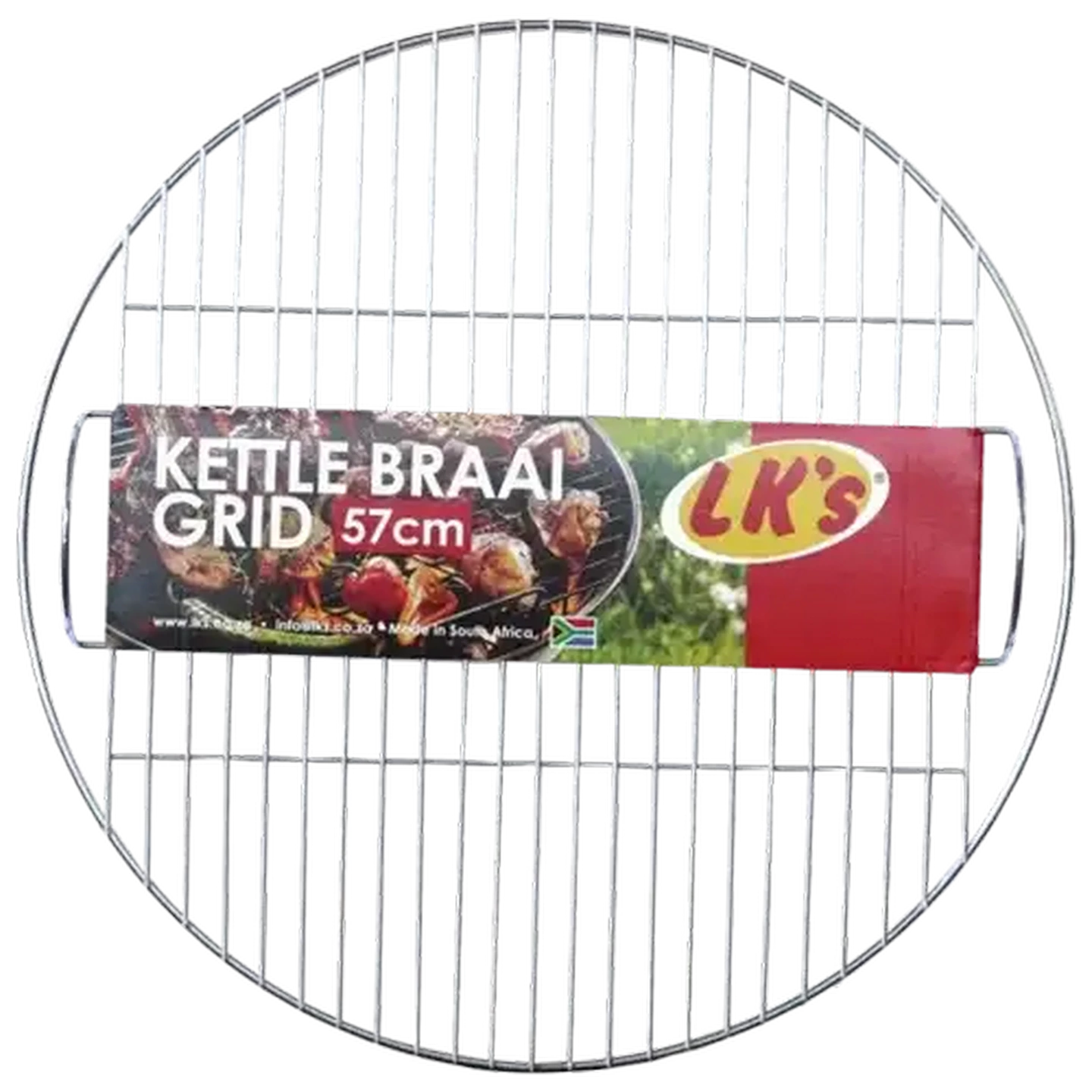 Image of LK's Chrome Kettle Braai Grid 57cm