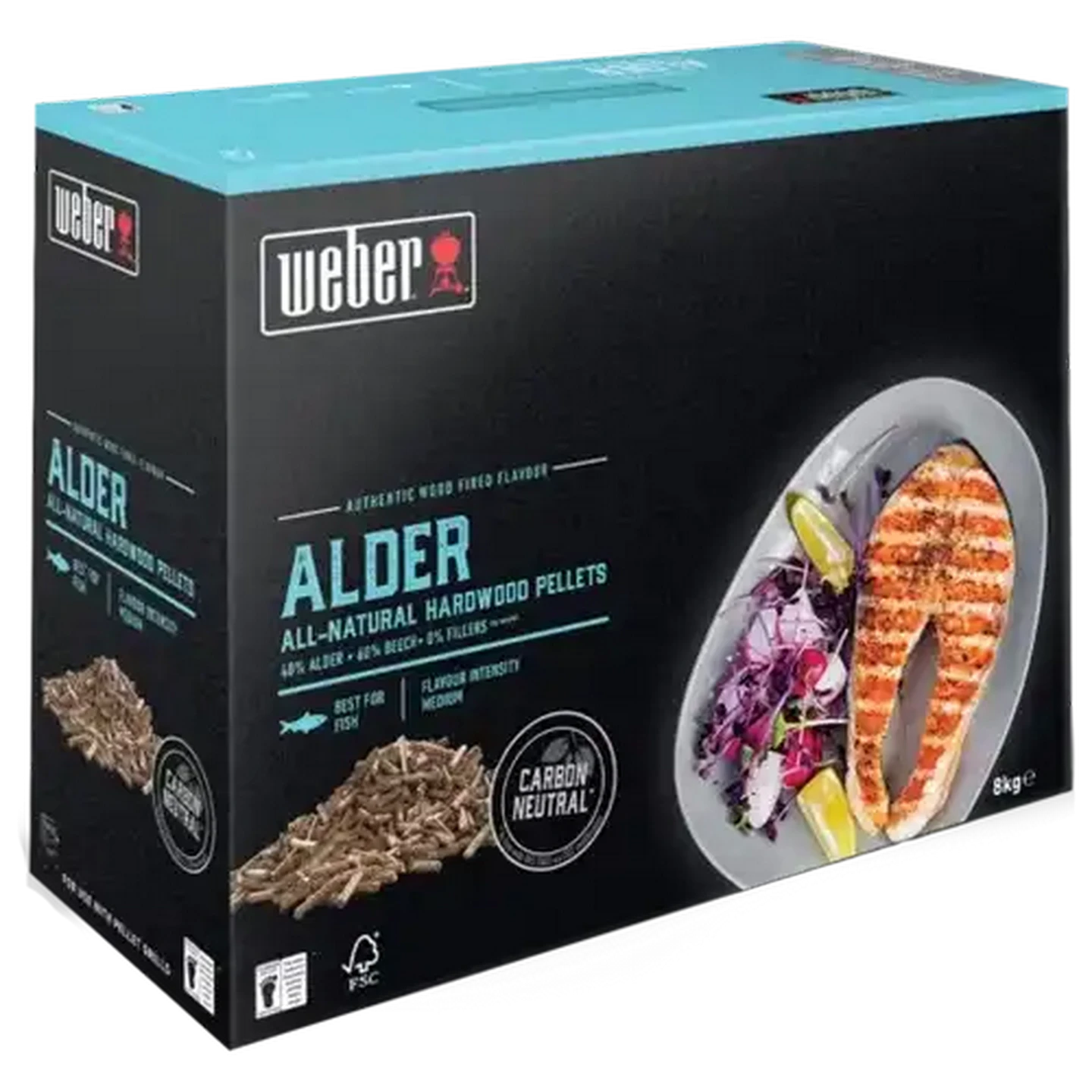 Image of Weber Wood Pellets Alder 8kg