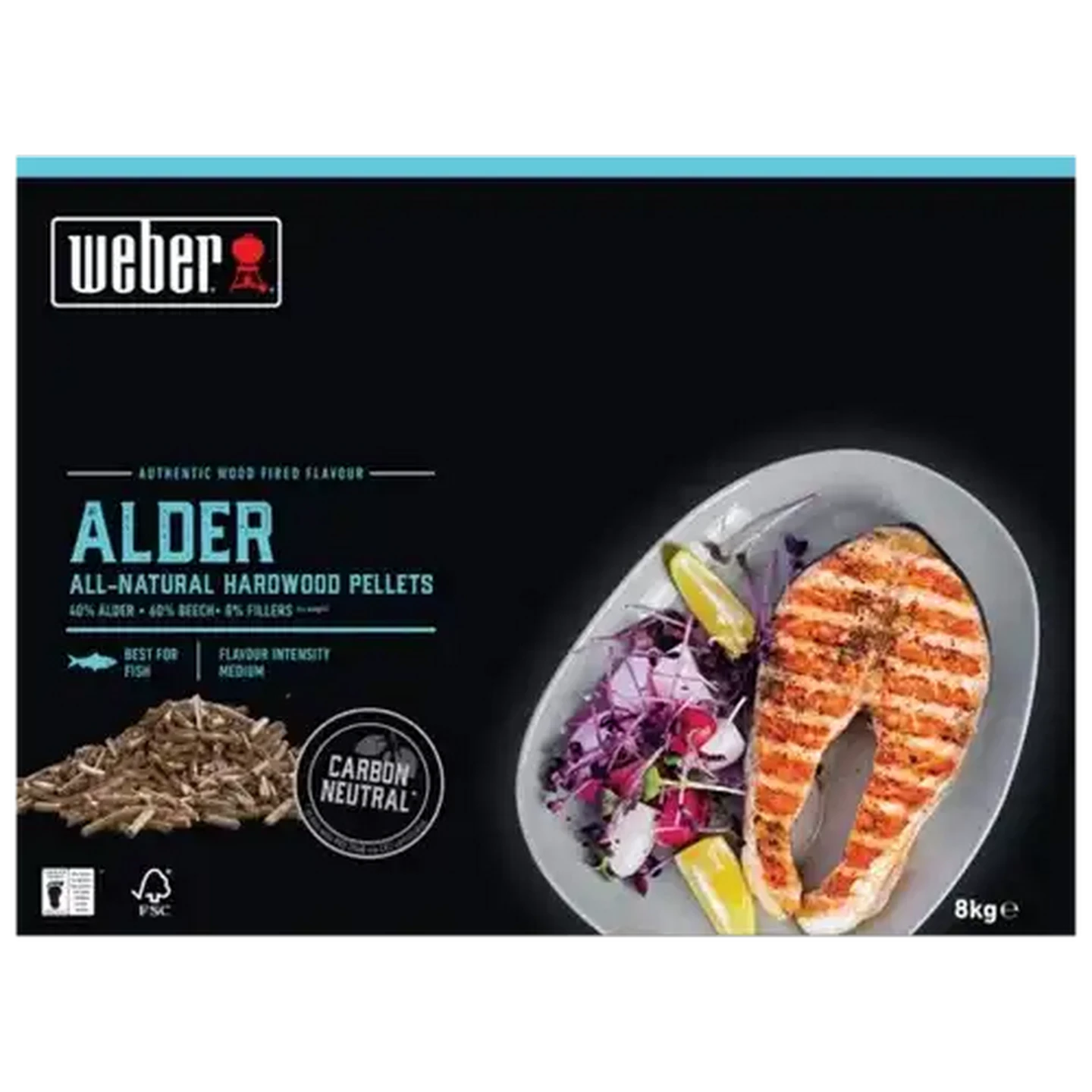 Image of Weber Wood Pellets Alder 8kg