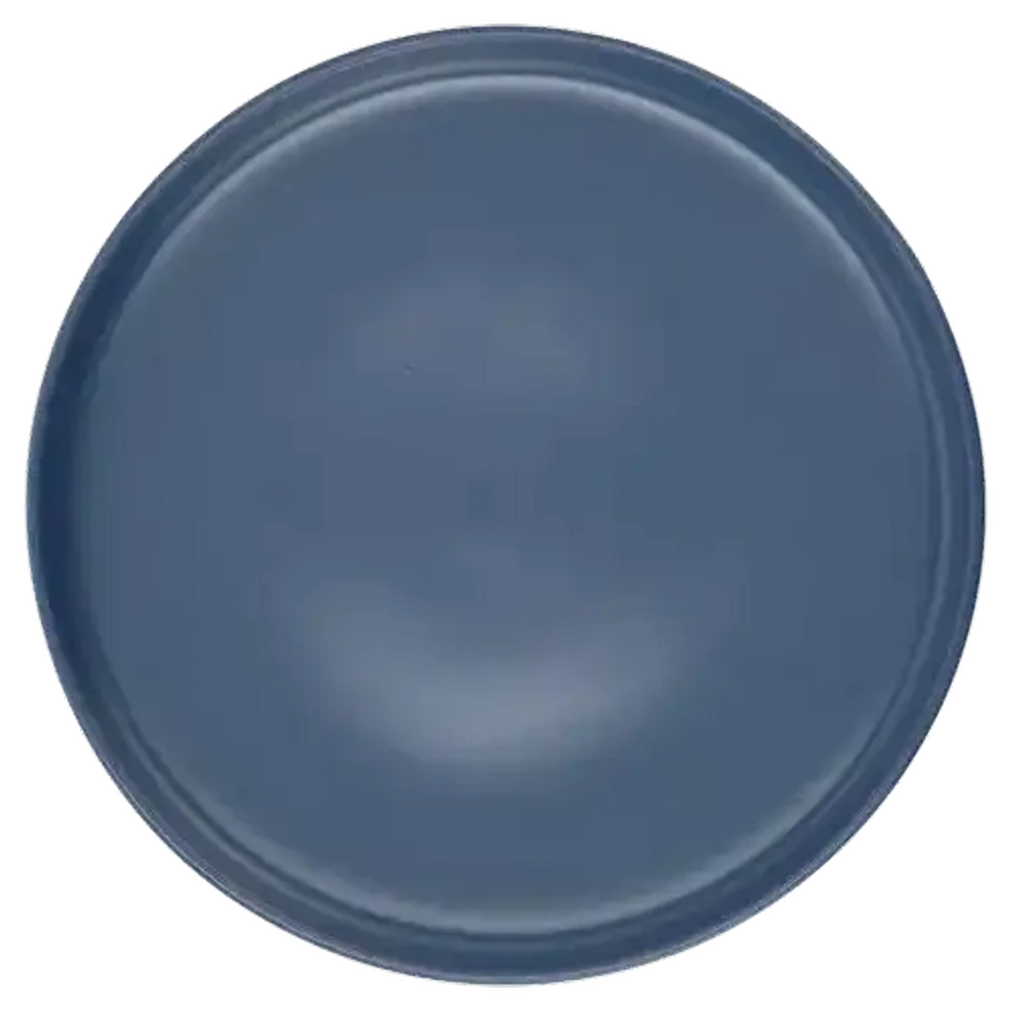 Image of New Navy Rim Dinner Plate 25.5cm