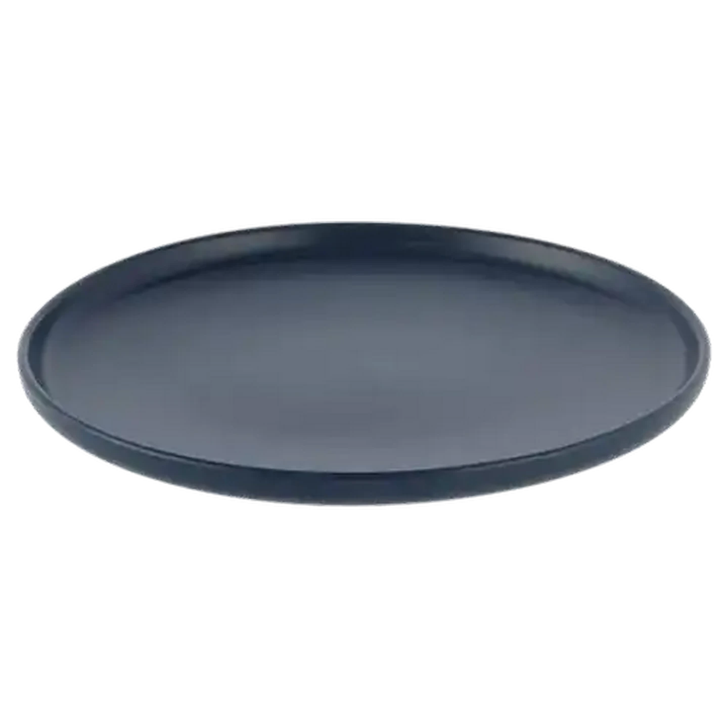 Image of New Navy Rim Dinner Plate 25.5cm