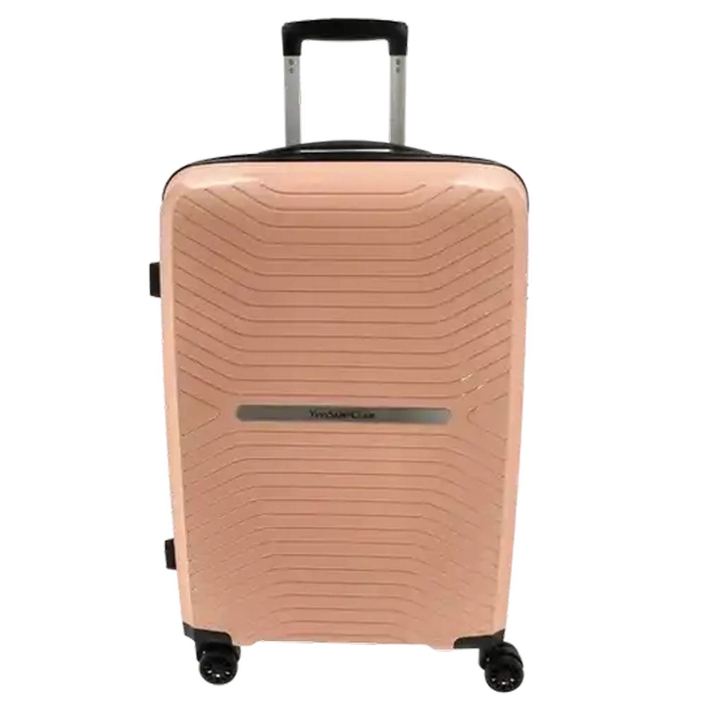 Image of Yves Saint Claire Pink Miles Medium Trolley Case 