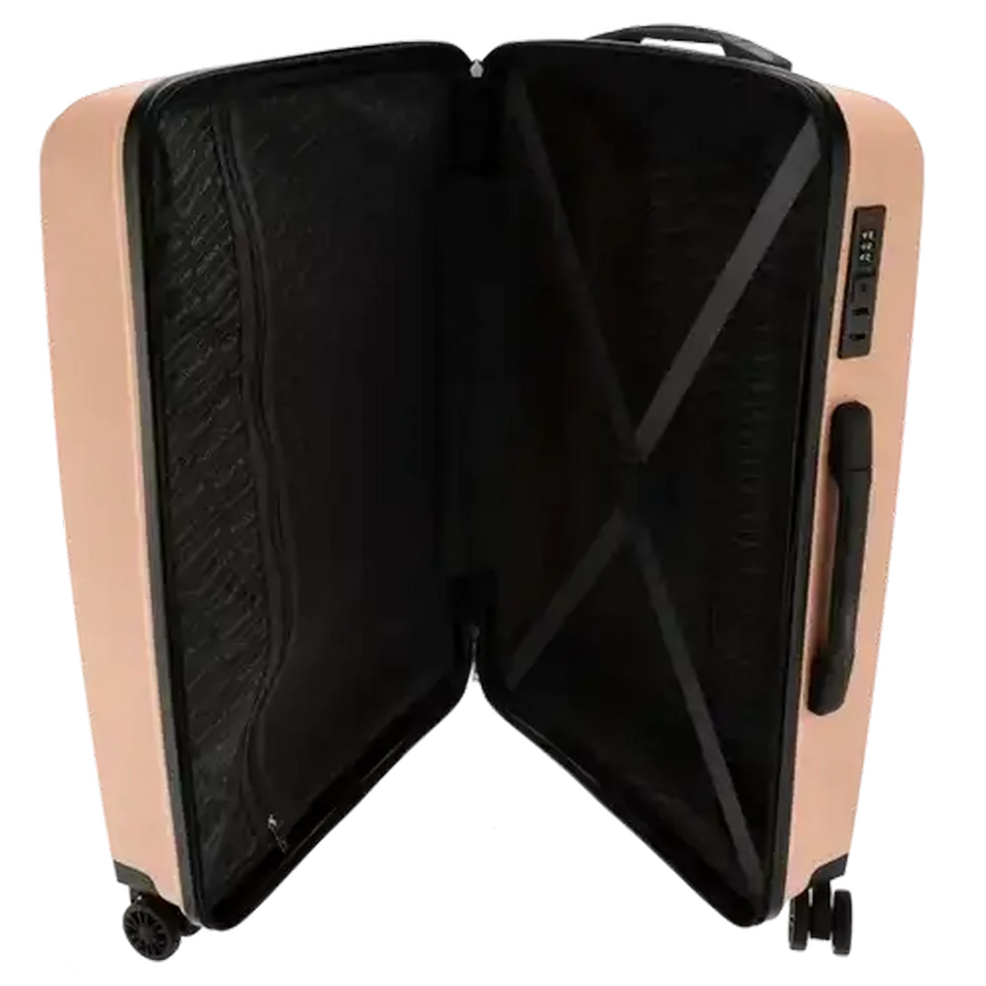 Image of Yves Saint Claire Pink Miles Medium Trolley Case 