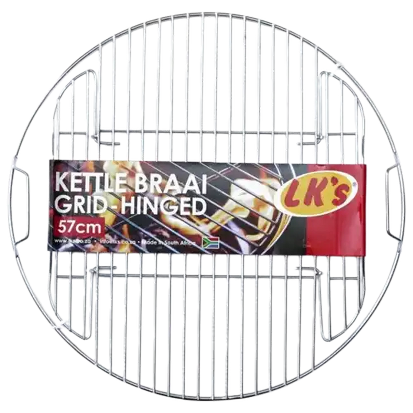 Checkers Sixty60 | LK's Kettle Braai Hinged Grid 57cm