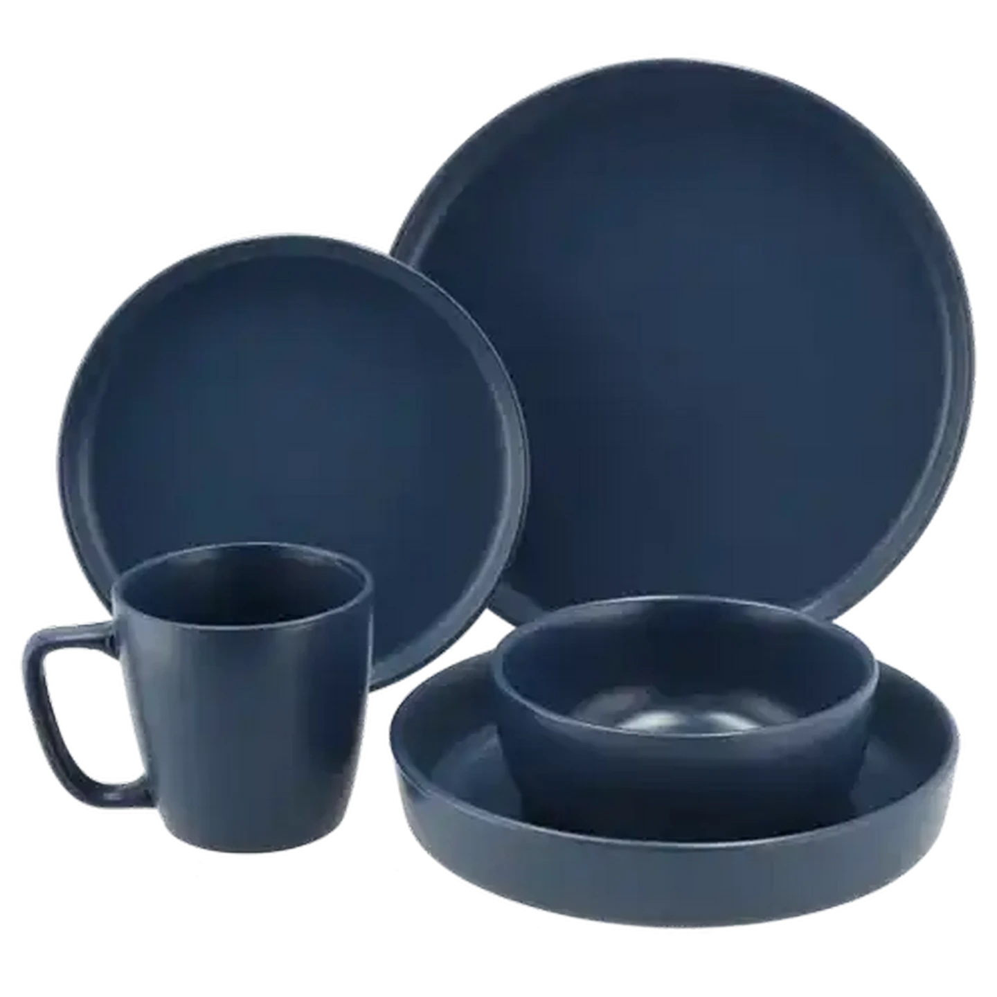 Image of New Navy Rim Coffee Mug 370ml