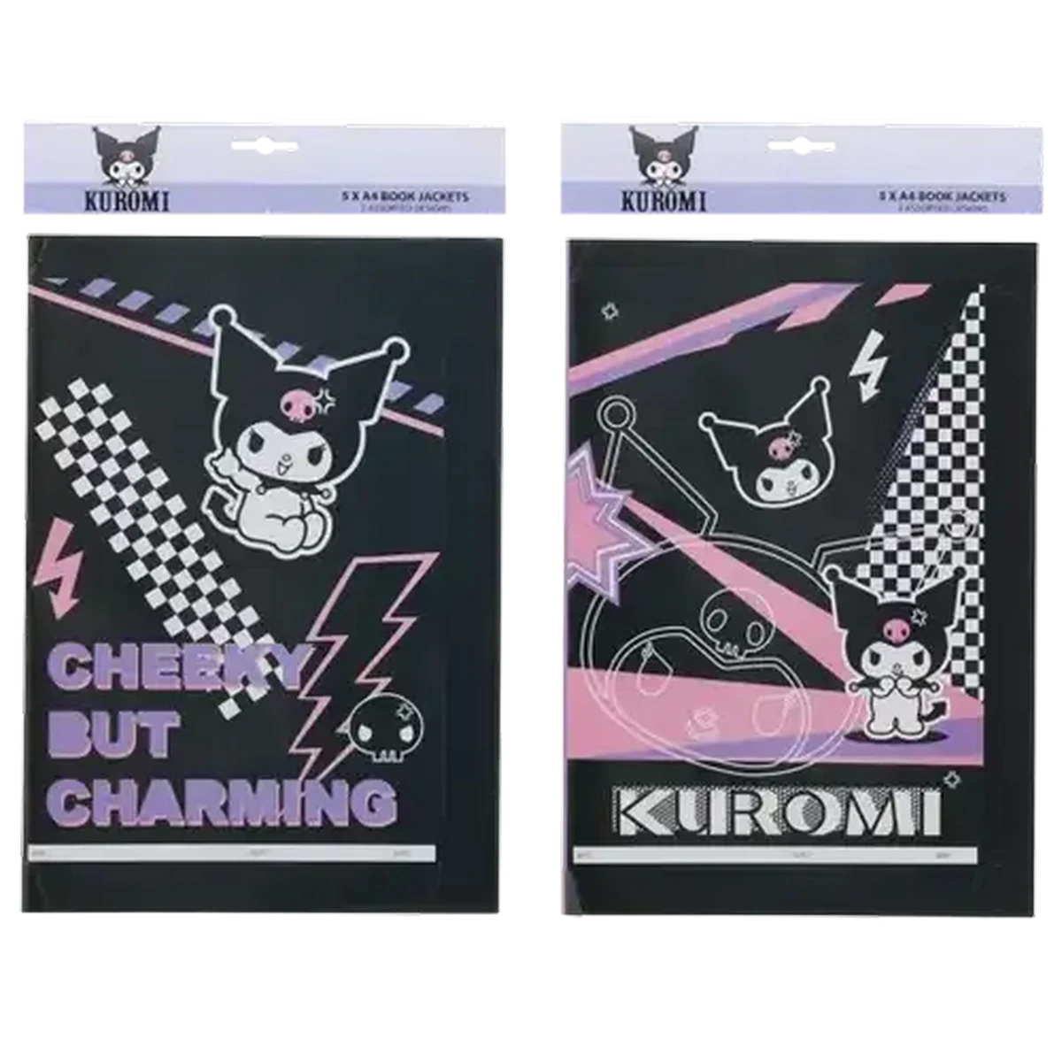 Checkers Sixty60 | Creative Stationery Kuromi A4 Book Jackets 5