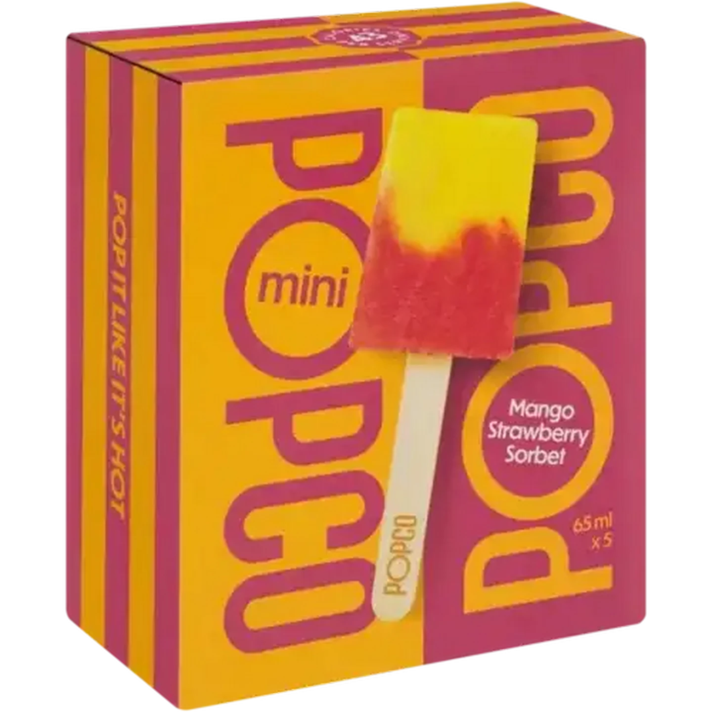 Checkers Sixty60 | POPCO Mango Strawberry Mini Sorbet 5 x 65ml
