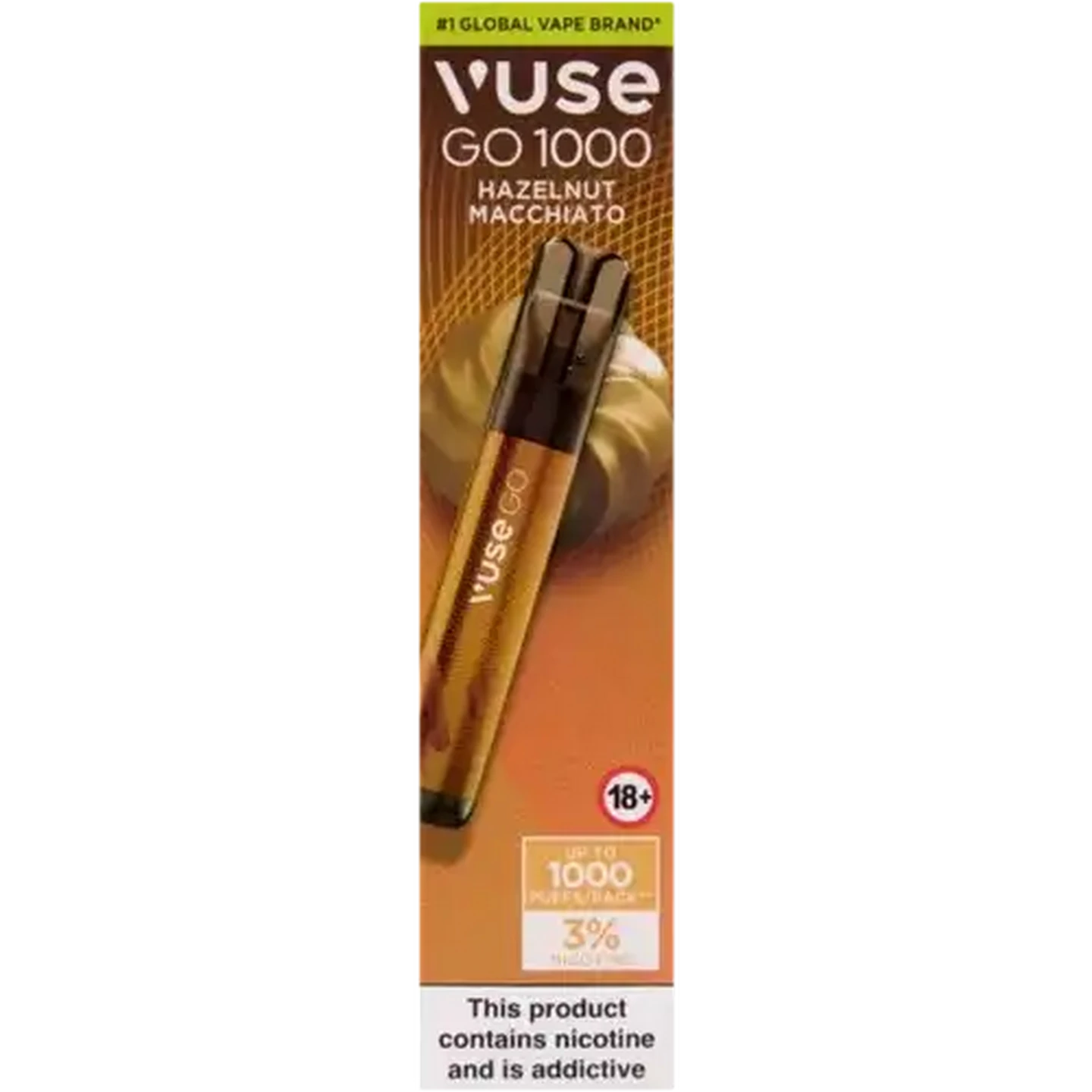 vape luxe VUSE GO 1000 Dark Cherry – jednorazová e-cigareta 20 mg