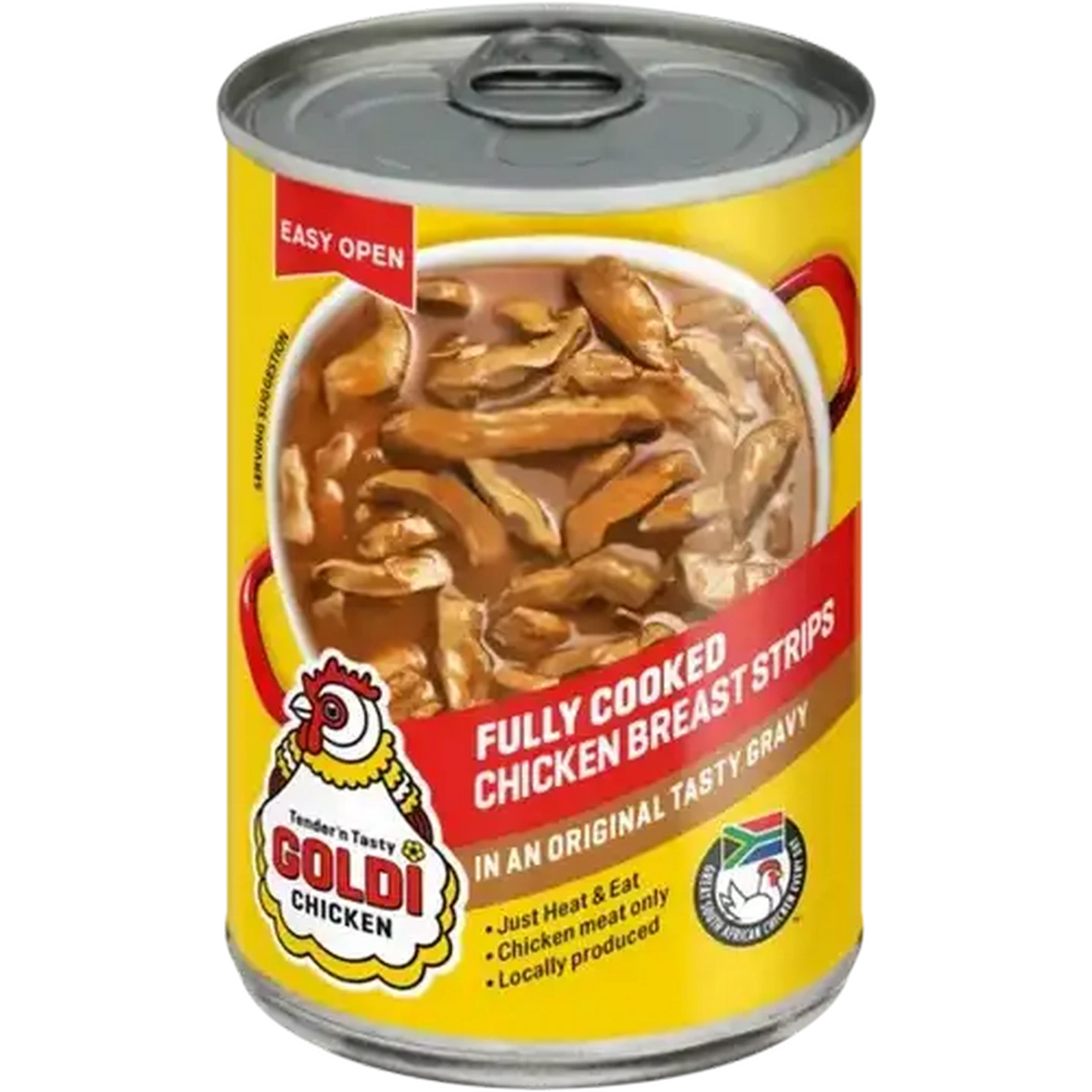 Checkers Sixty60 | Goldi Chicken Chicken Breast Strips in Gravy 400g