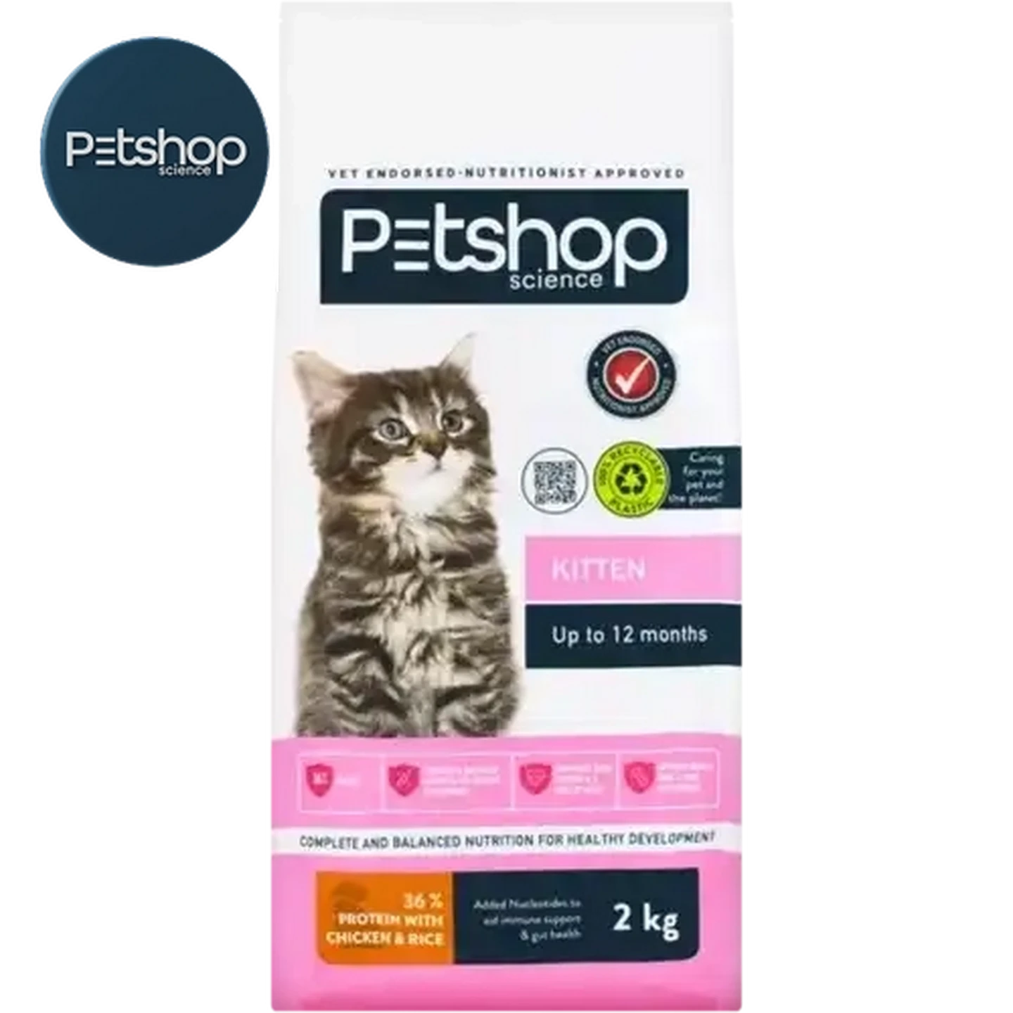 Checkers Sixty60 | Petshop Science Chicken & Rice Kitten Dry Cat