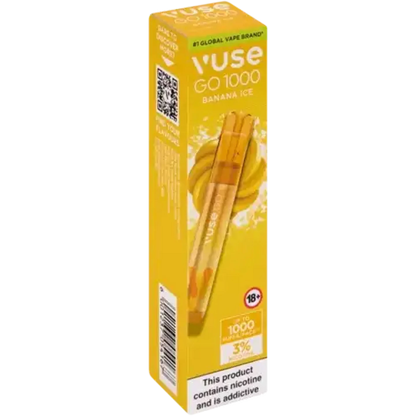 vuse go 1000 banana ice VUSE GO 1000 - Banana Ice main image 0