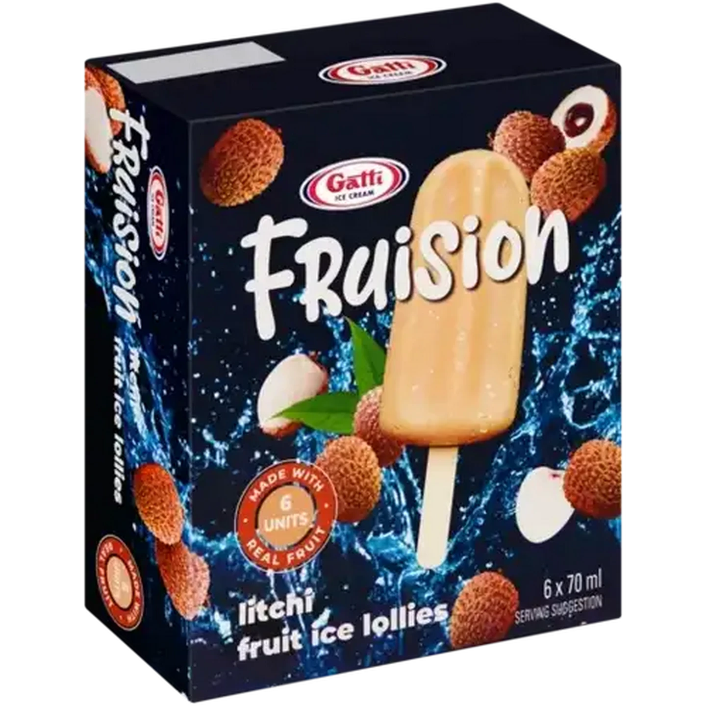 Checkers Sixty60 | Gatti Ice Cream Fruision Litchi Fruit Ice