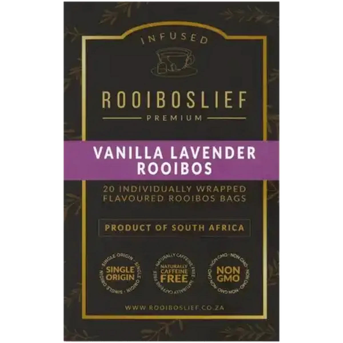 Checkers Sixty60 | Rooiboslief Vanilla Lavender Infused Premium Rooibos ...