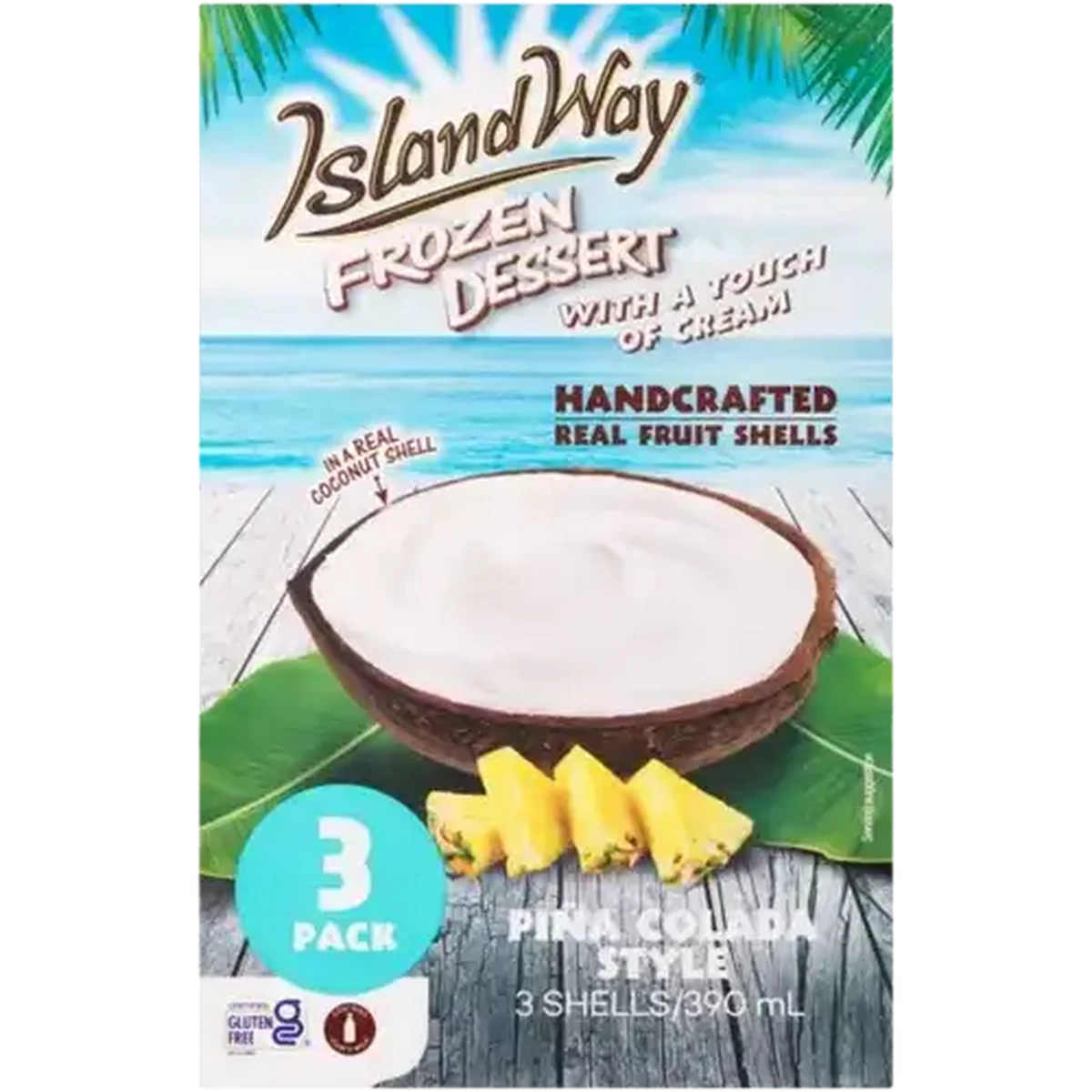 Checkers Sixty60 | Island Way Pina Colada Style Frozen Dessert 3 Pack