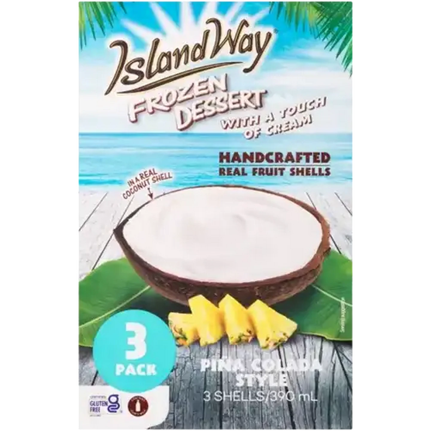 Checkers Sixty60 | Island Way Pina Colada Style Frozen Dessert 3 Pack