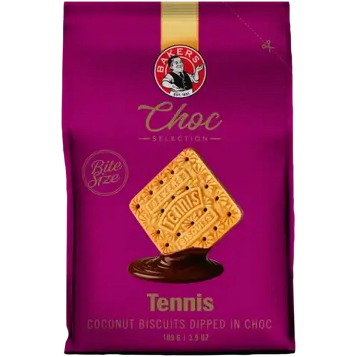 Checkers Sixty60 | Bakers Tennis Choc Selection Coconut Biscuits 109g