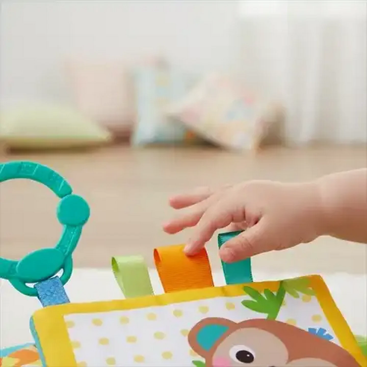 Image of Bright Starts Book Safari Buddies 0 Months+