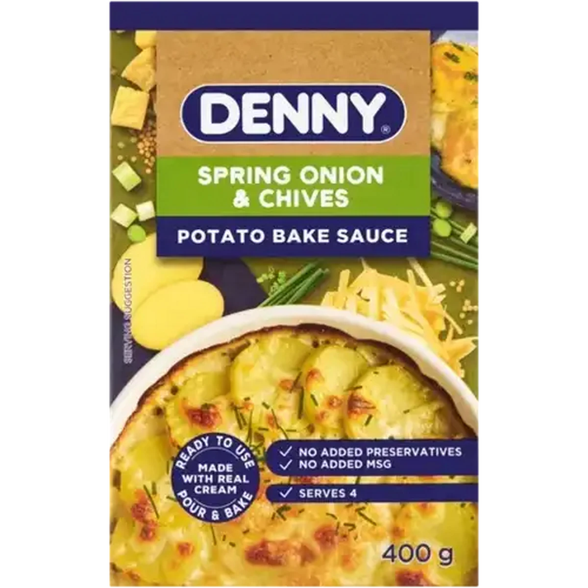Checkers Sixty60 | DENNY Spring Onion & Chives Potato Bake Sauce 400g