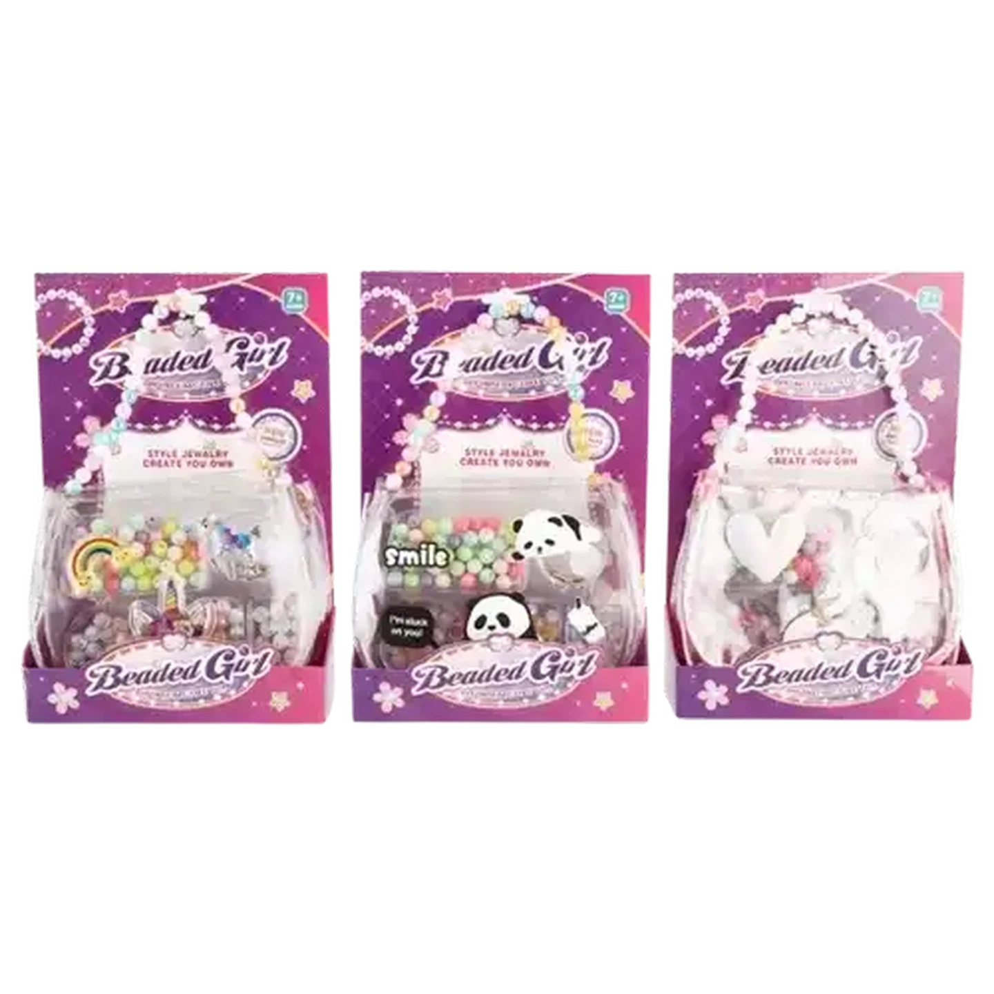 Diamonds&PearlsBox Set1000個限定！ Checkers Sixty60 | Beaded Girl Beads Set (Design May Vary)