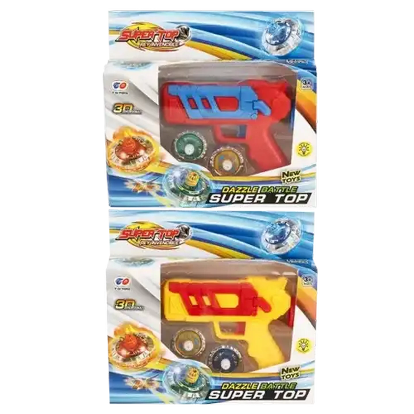 Checkers Sixty60 | Super Top Dazzle Battle Play Set (Colour May Vary)