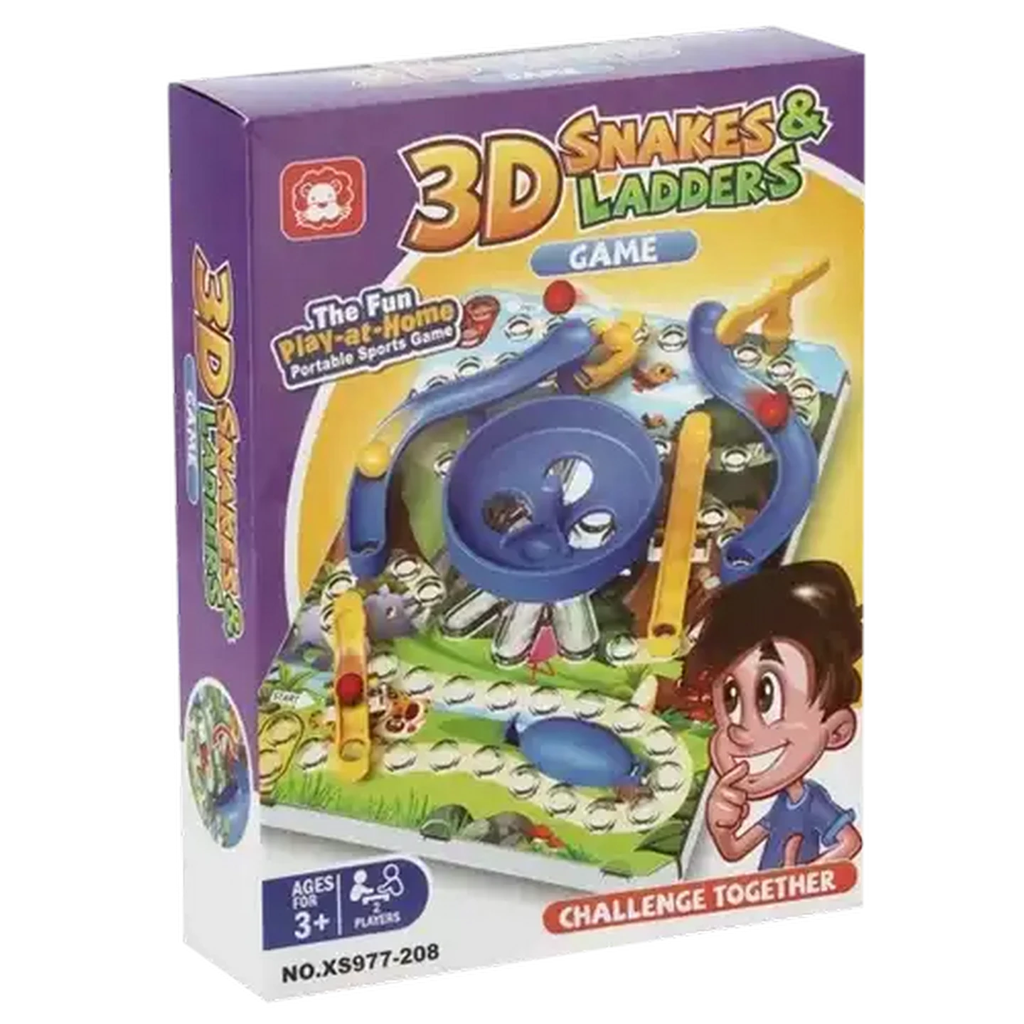 Image of 3D Snakes & Ladders Game