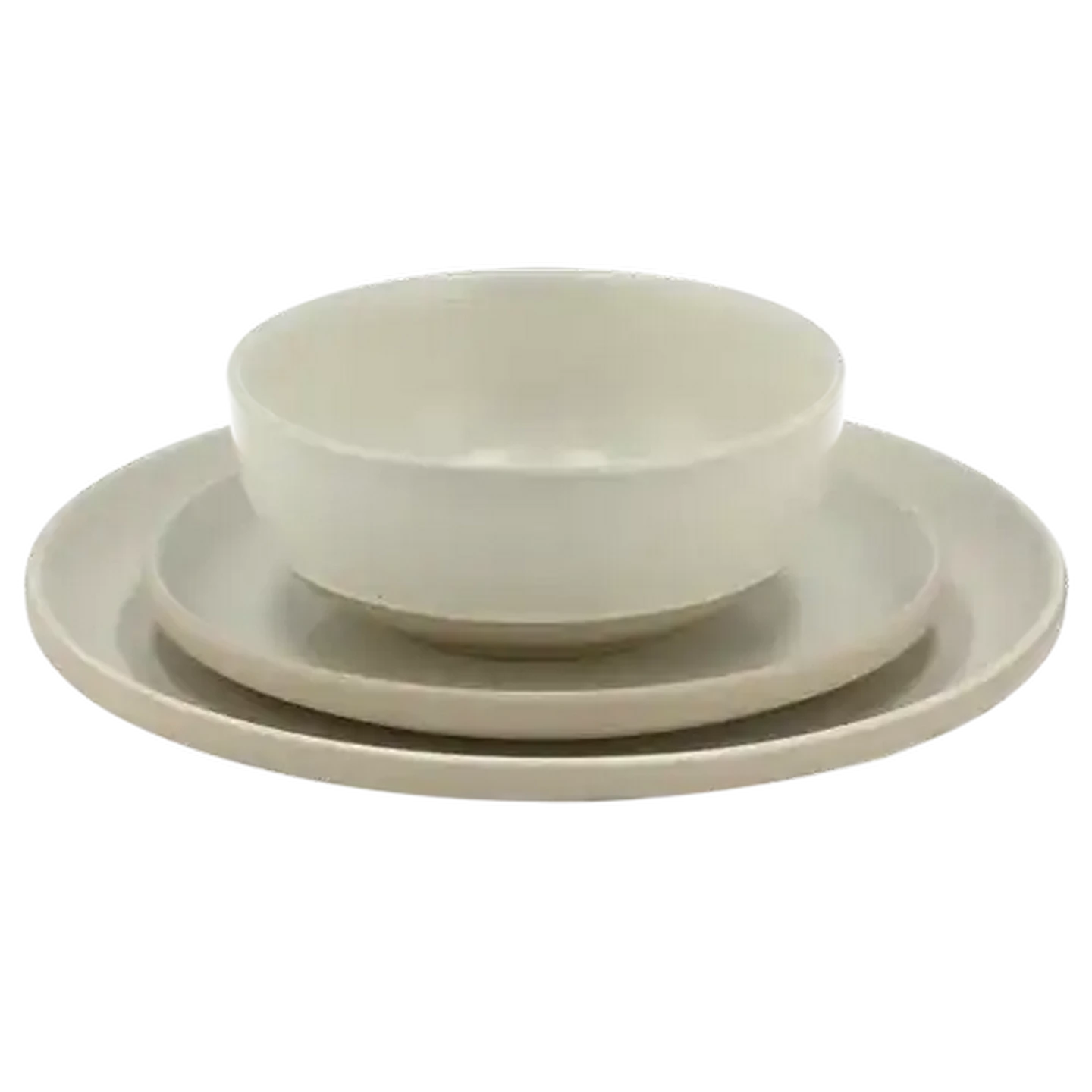Image of Canvas Stoneware Dinner Set 12 Piece