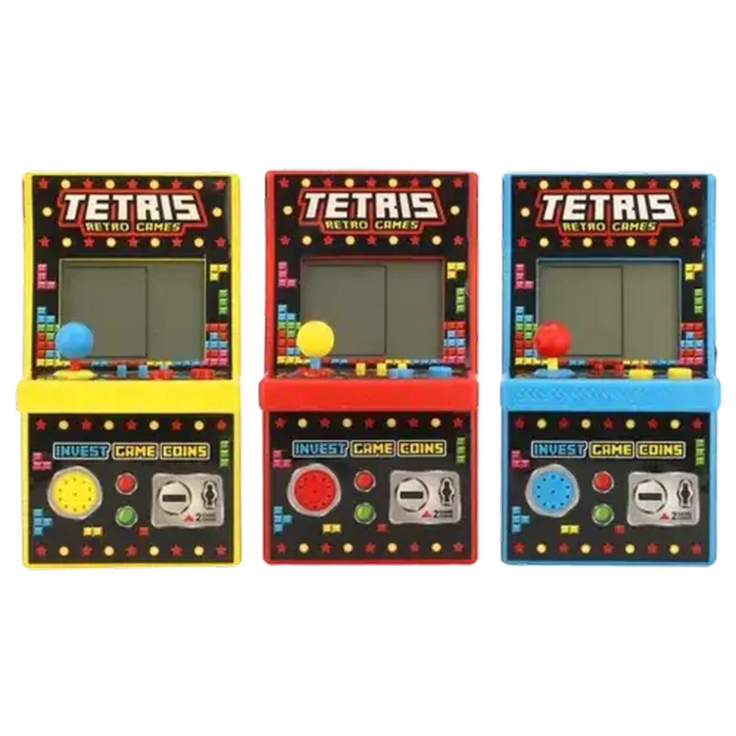 Checkers Sixty60 | Tetris Mini Retro Game Arcade (Colour May Vary)