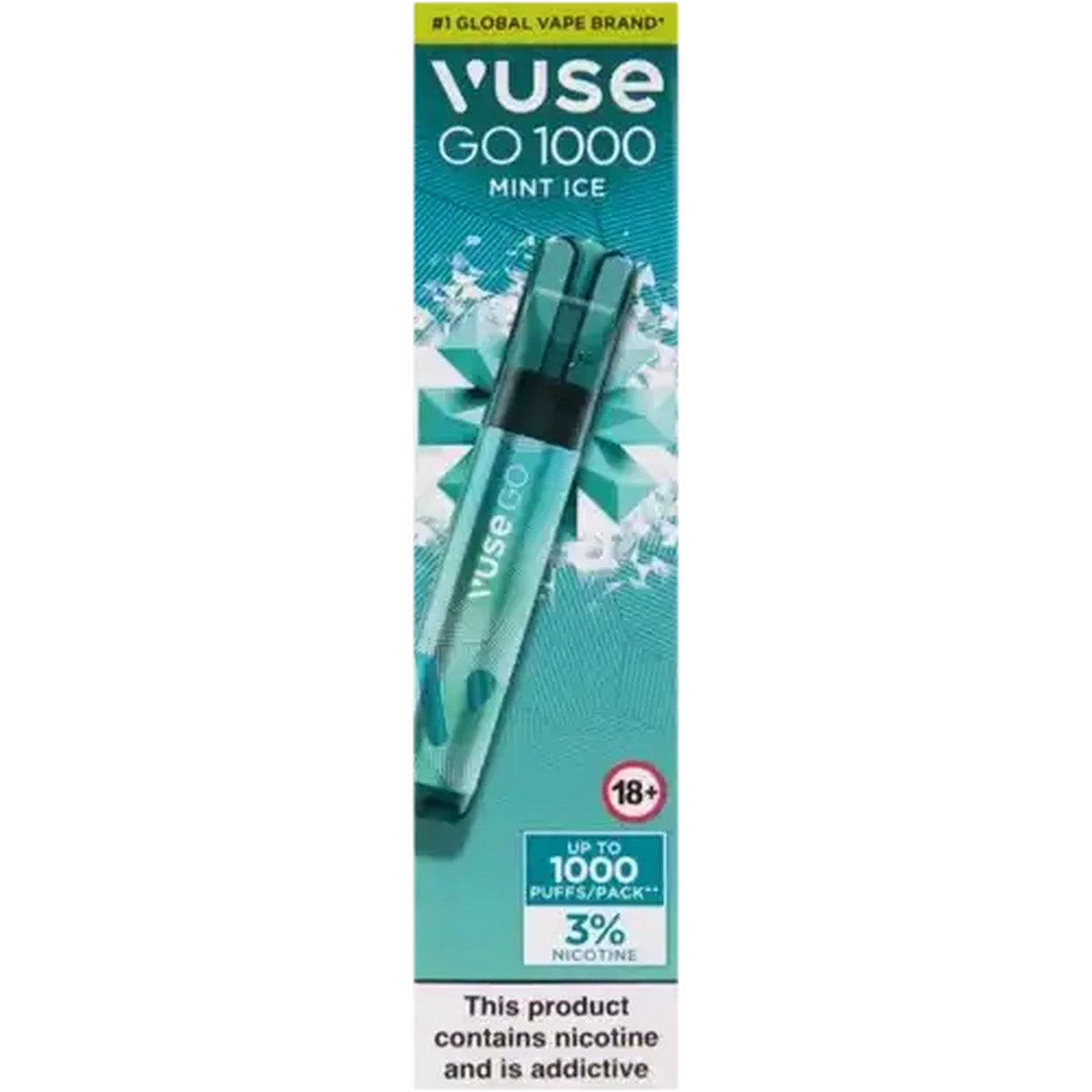 geekvape aegis solo 3 istruzioni Vuse GO 1000 Peppermint Ice Pen | disposable e-cigarette main image 1