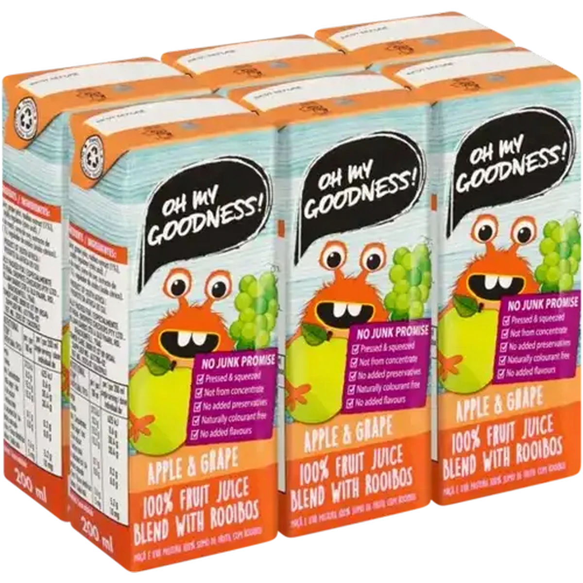 Checkers Sixty60 | Oh My Goodness! Apple & Grape 100% Fruit Juice