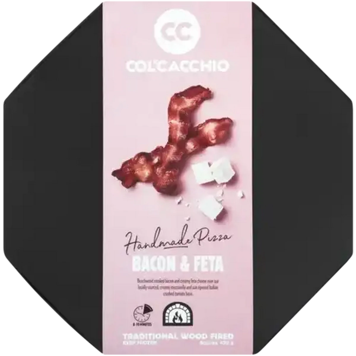コロラータ colorata【白札】buon vecchio ブォン ベッキオ Checkers Sixty60 | Col'Cacchio Frozen Bacon & Feta Pizza 420g