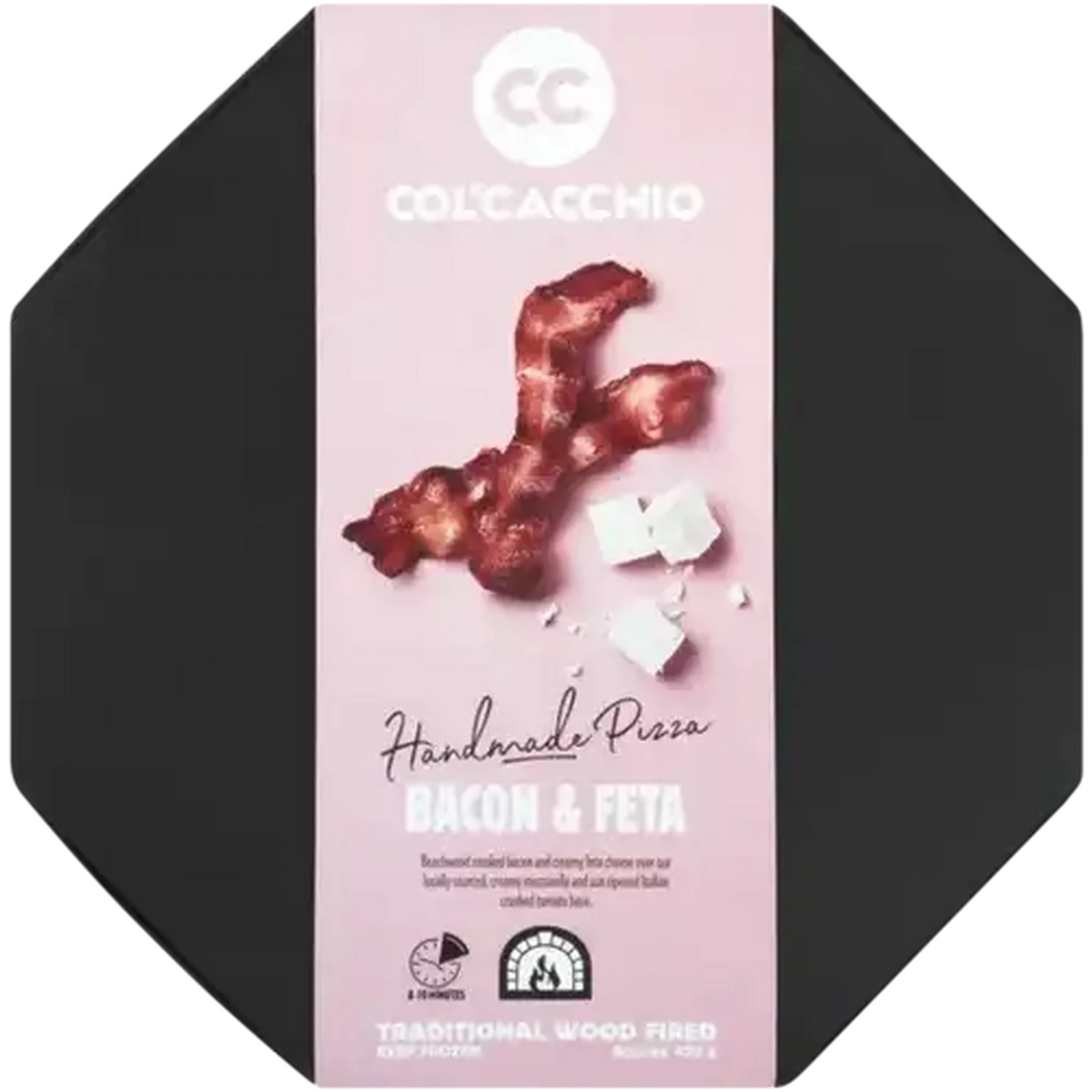 Image of Col’Cacchio Frozen Bacon & Feta Pizza 420g
