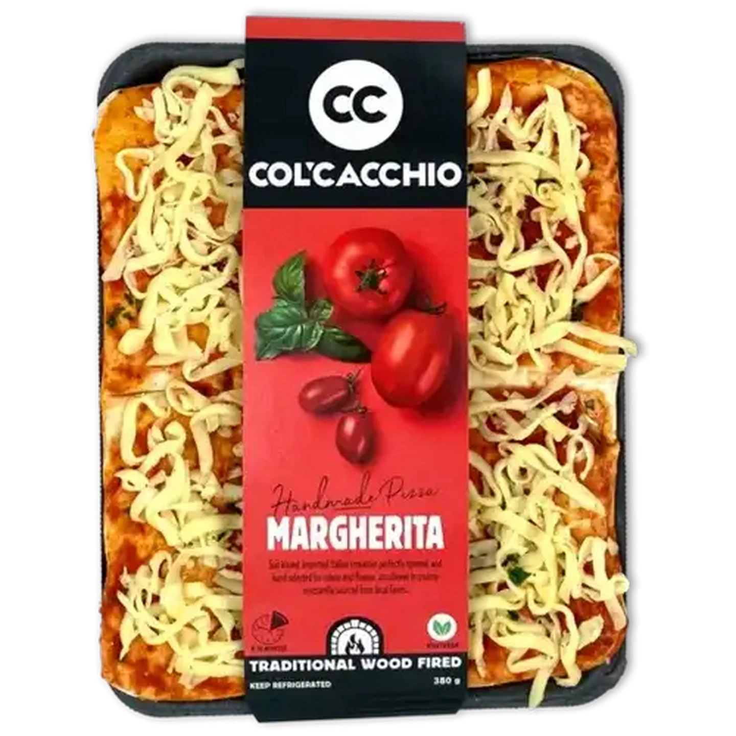 Image of Col’Cacchio Frozen Margherita Pizza 380g