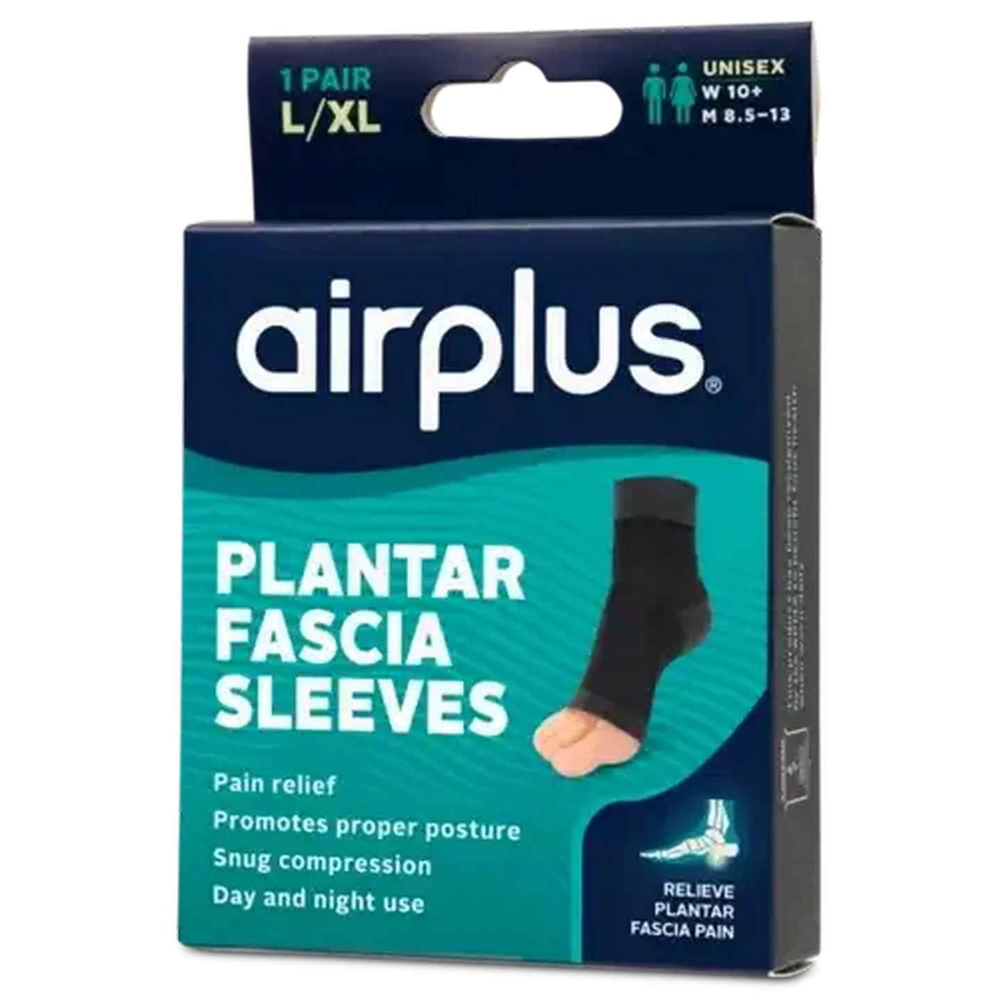Image of Airplus Plantar Sleeve Large/Extra Large Blue