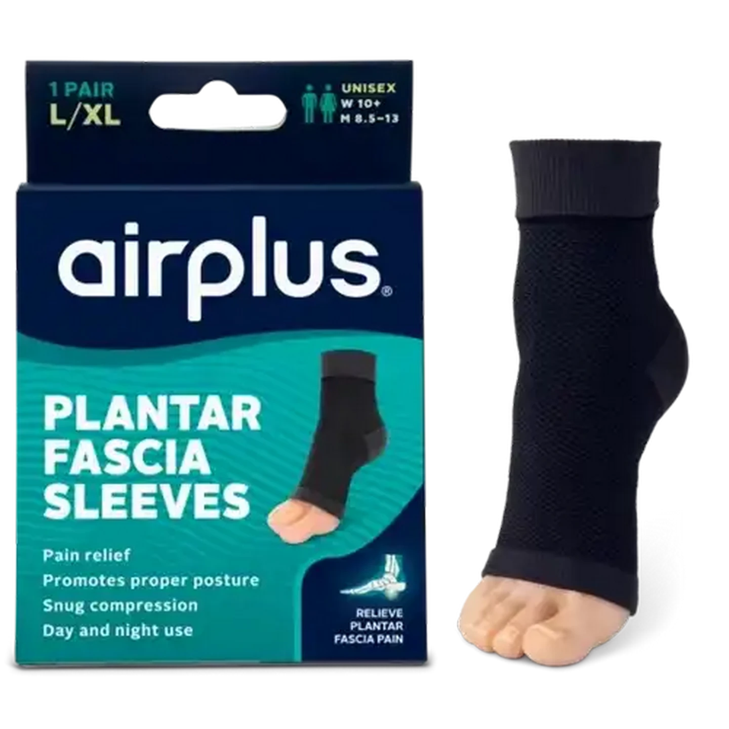 Image of Airplus Plantar Sleeve Large/Extra Large Blue