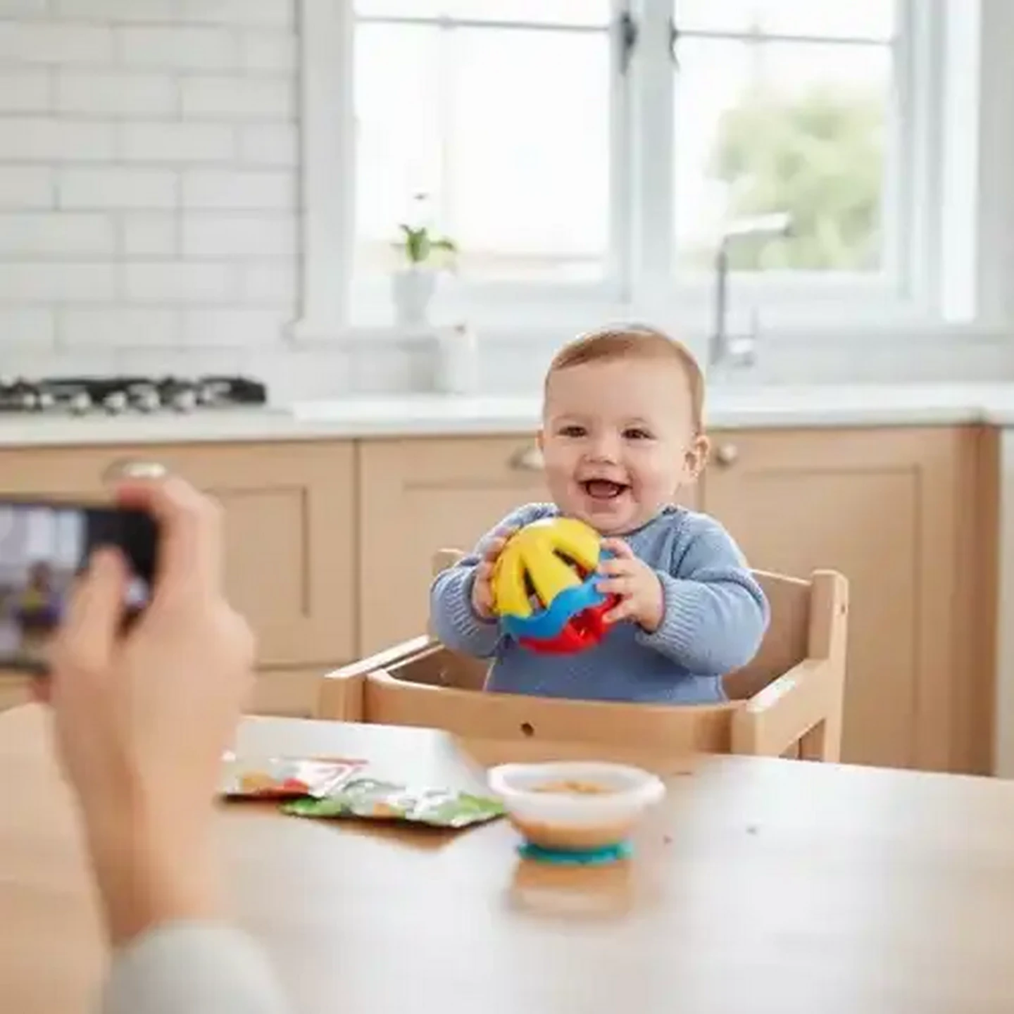 Image of Jolly Tots Ball Rattle 3+ Months
