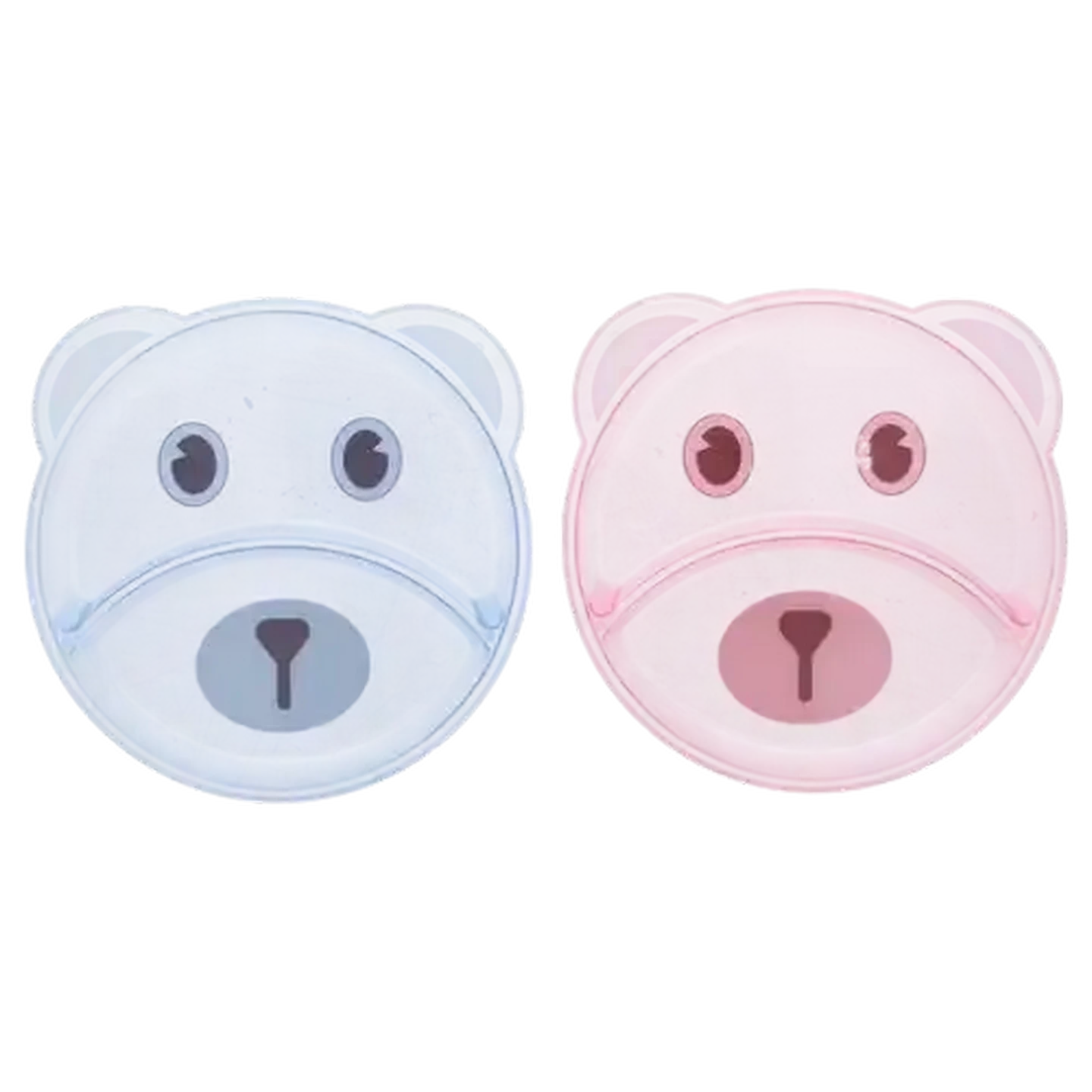 Image of Jolly Tots Brights Divided Plate 6 Months + (Colour May Vary)