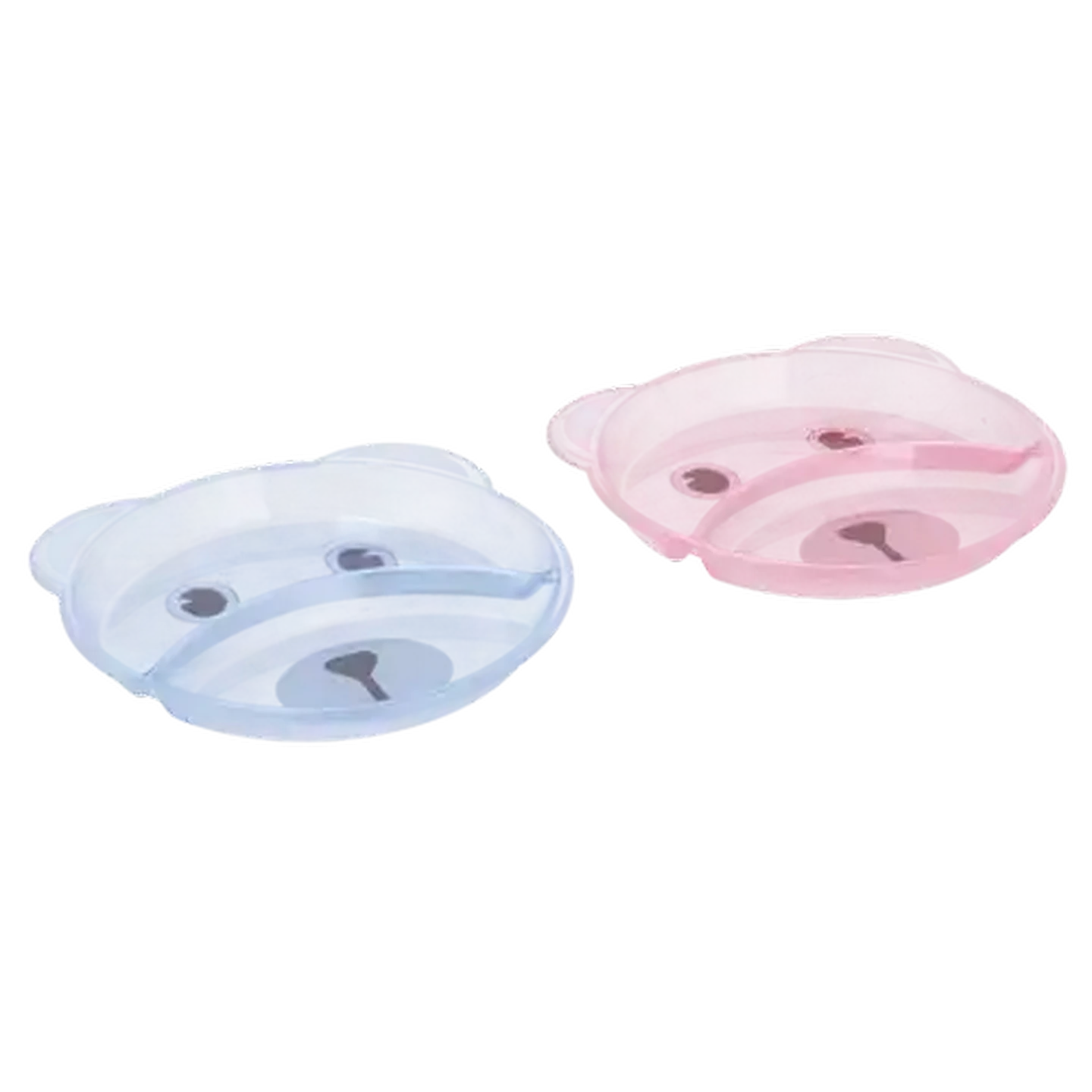 Image of Jolly Tots Brights Divided Plate 6 Months + (Colour May Vary)