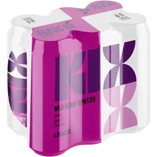 Checkers Sixty60 | KIX Raspberry Peach Flavour Spritzer Cans 6 x 440ml
