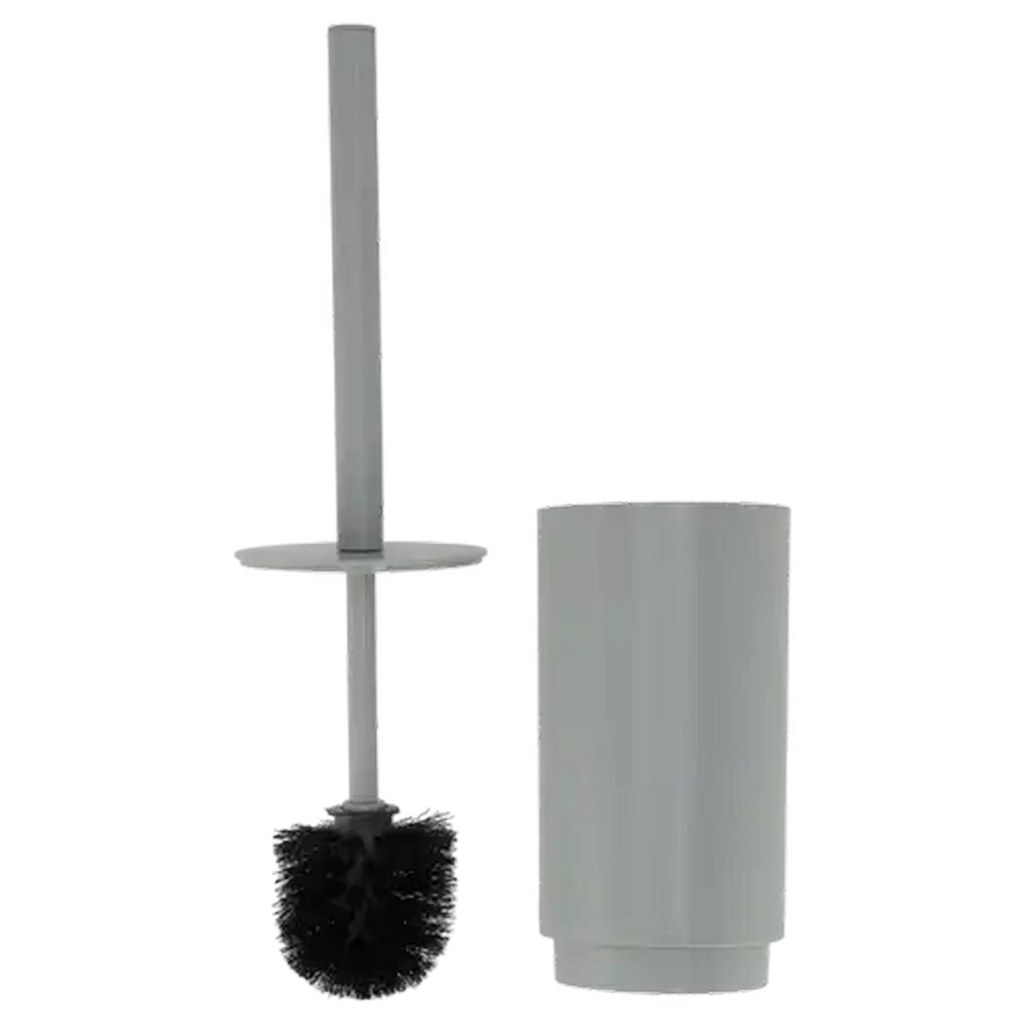 Image of Urban Grey Plastic Toilet Brush Set