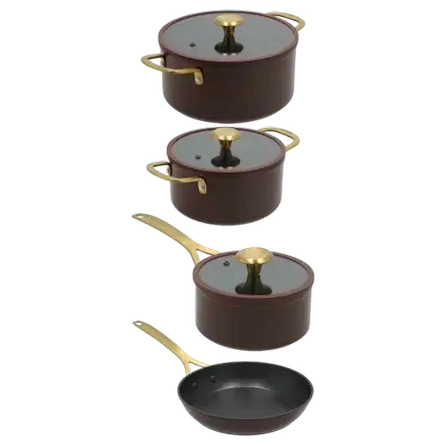 Checkers Sixty60 | Agean Lavish Forged Aluminium Maroon Cookware
