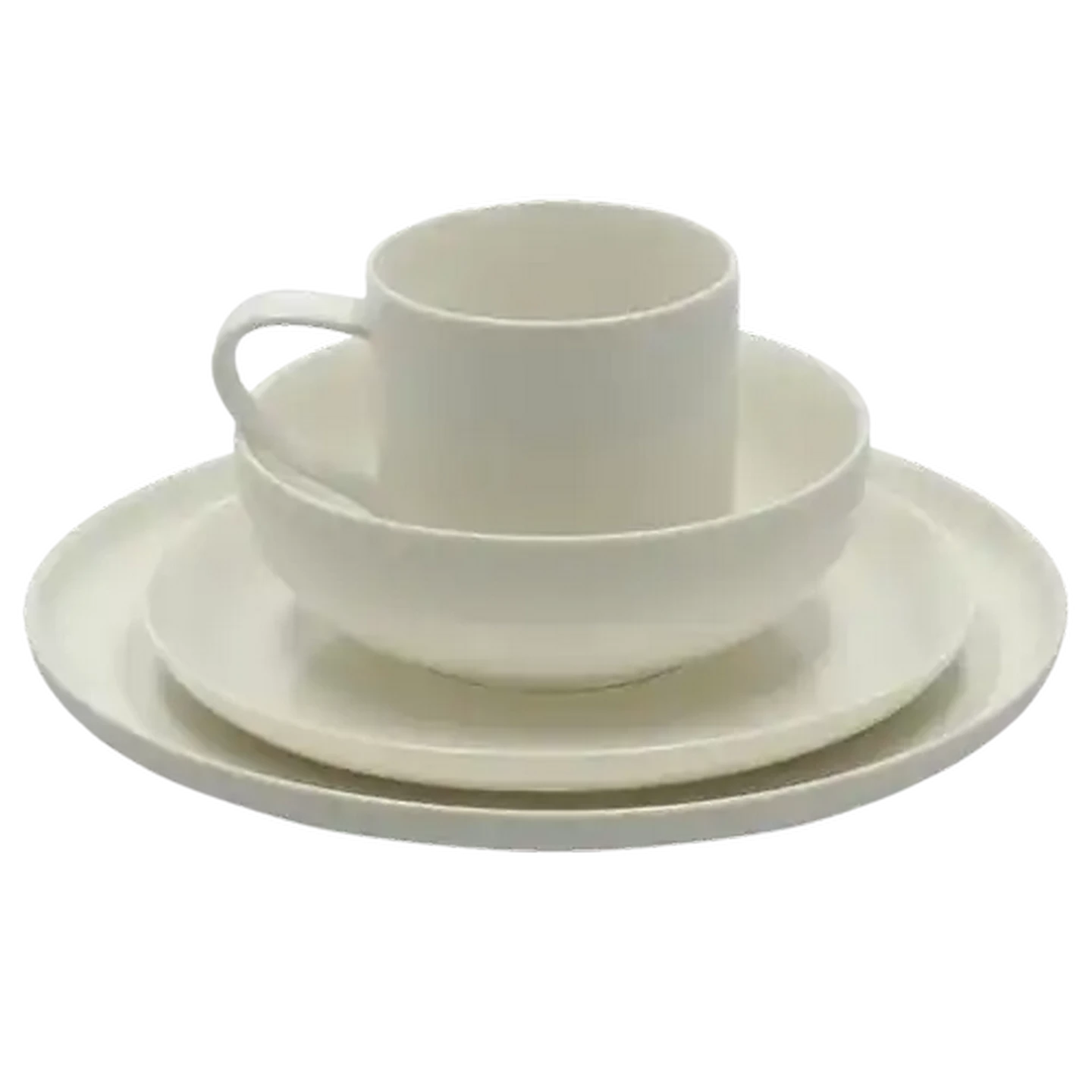 アムネ　ランチョン　シン　セット 53PC DOMINO DINNERWARE SET|Table Charm Direct