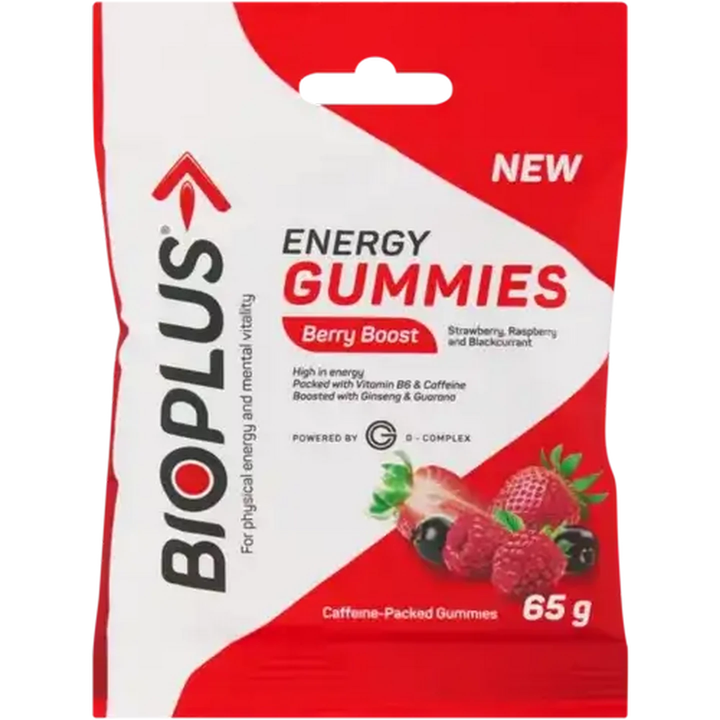 Image of Bioplus Berry Boost Energy Gummies 65g