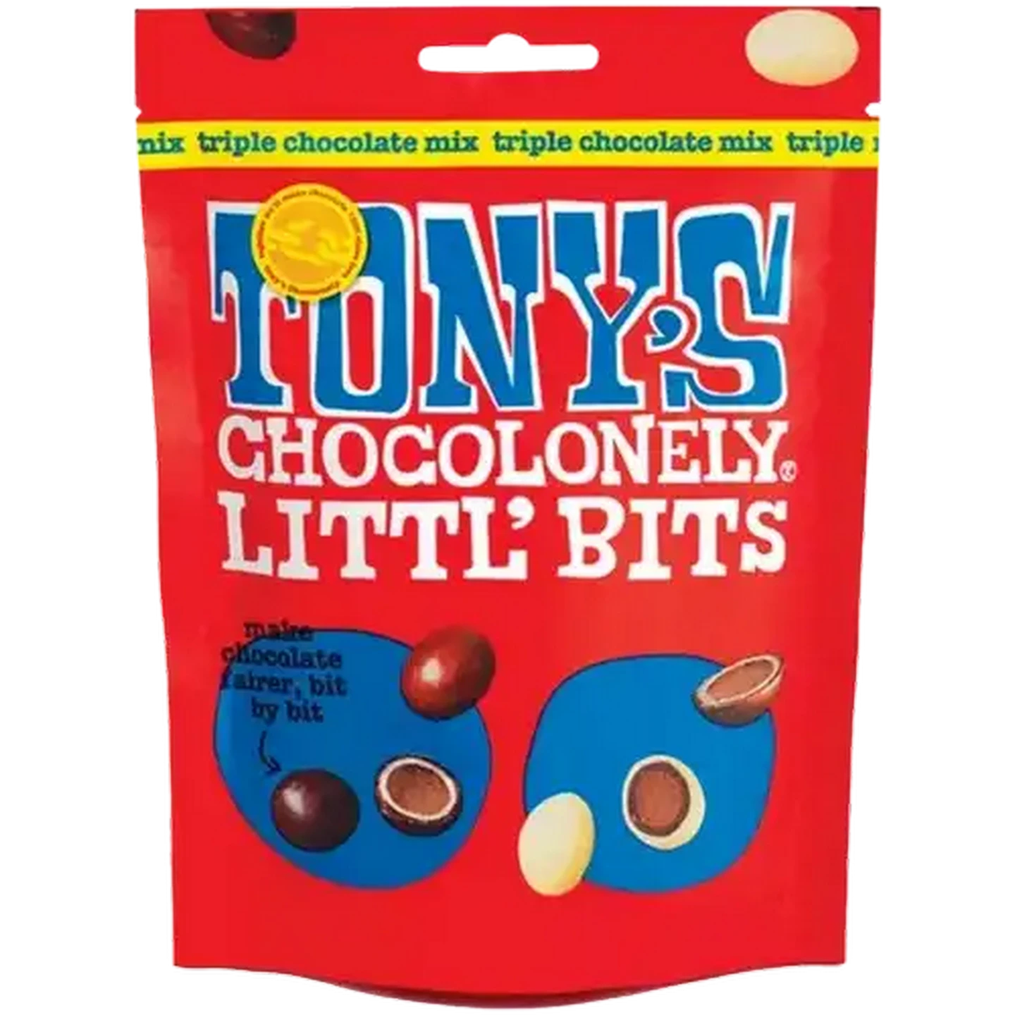 Checkers Sixty60 | Tony's Chocolonely Littl' Bits Triple Chocolate