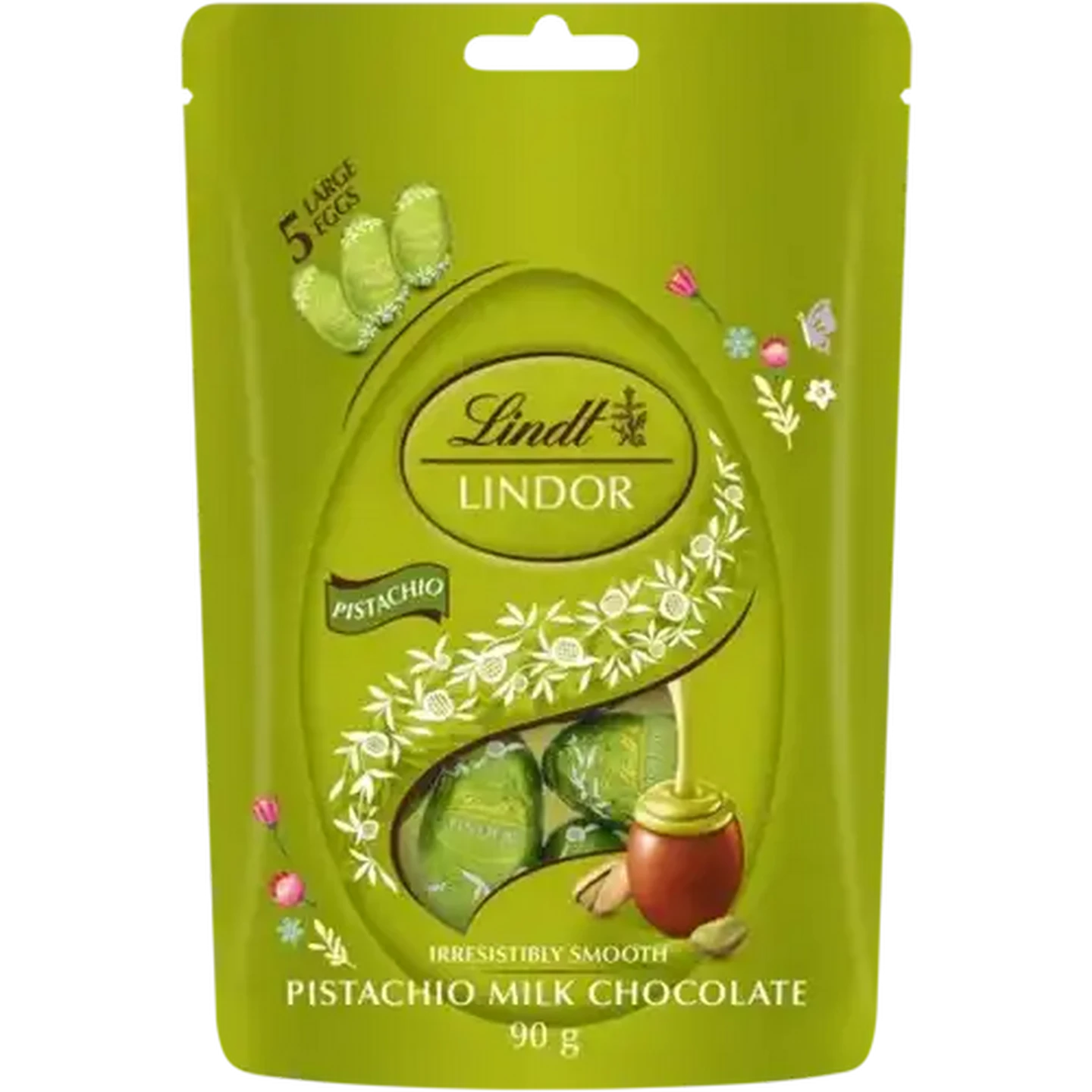 ELXIR12g✖️19本 Checkers Sixty60 | Lindt LINDOR Pistachio Milk Chocolate Eggs 90g