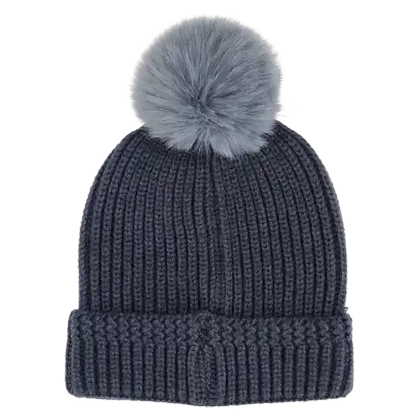 Image of Jolly Tots Pompom Baby Beanie 6 Months + (Colour May Vary)