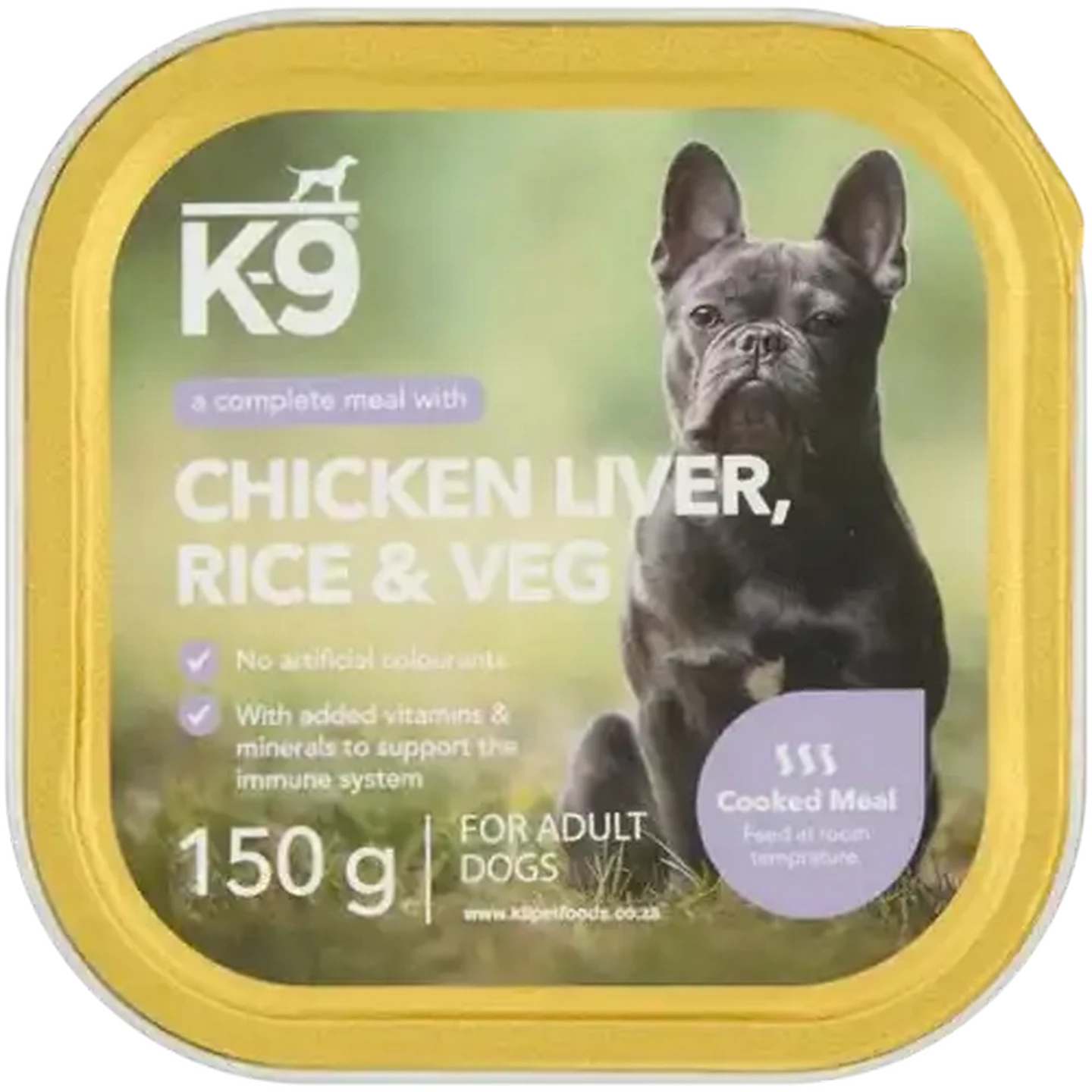 Checkers Sixty60 | K-9 Chicken Liver, Rice & Veg Adult Wet Dog