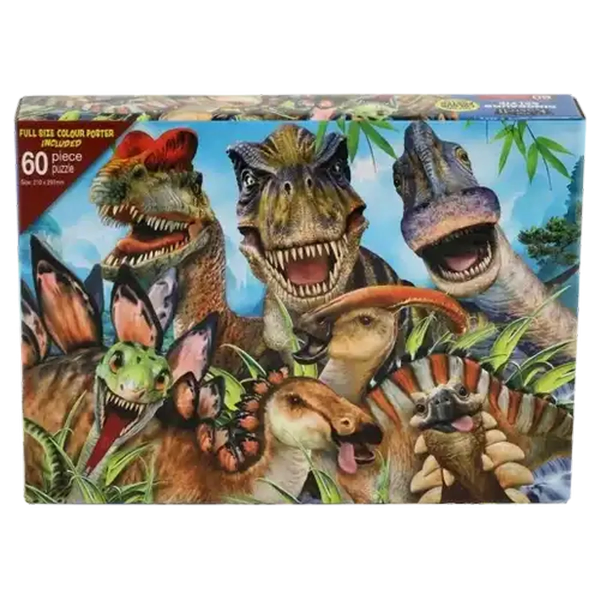 Checkers Sixty60 | Kastell Dinosaurs Selfie Puzzle 60 Piece