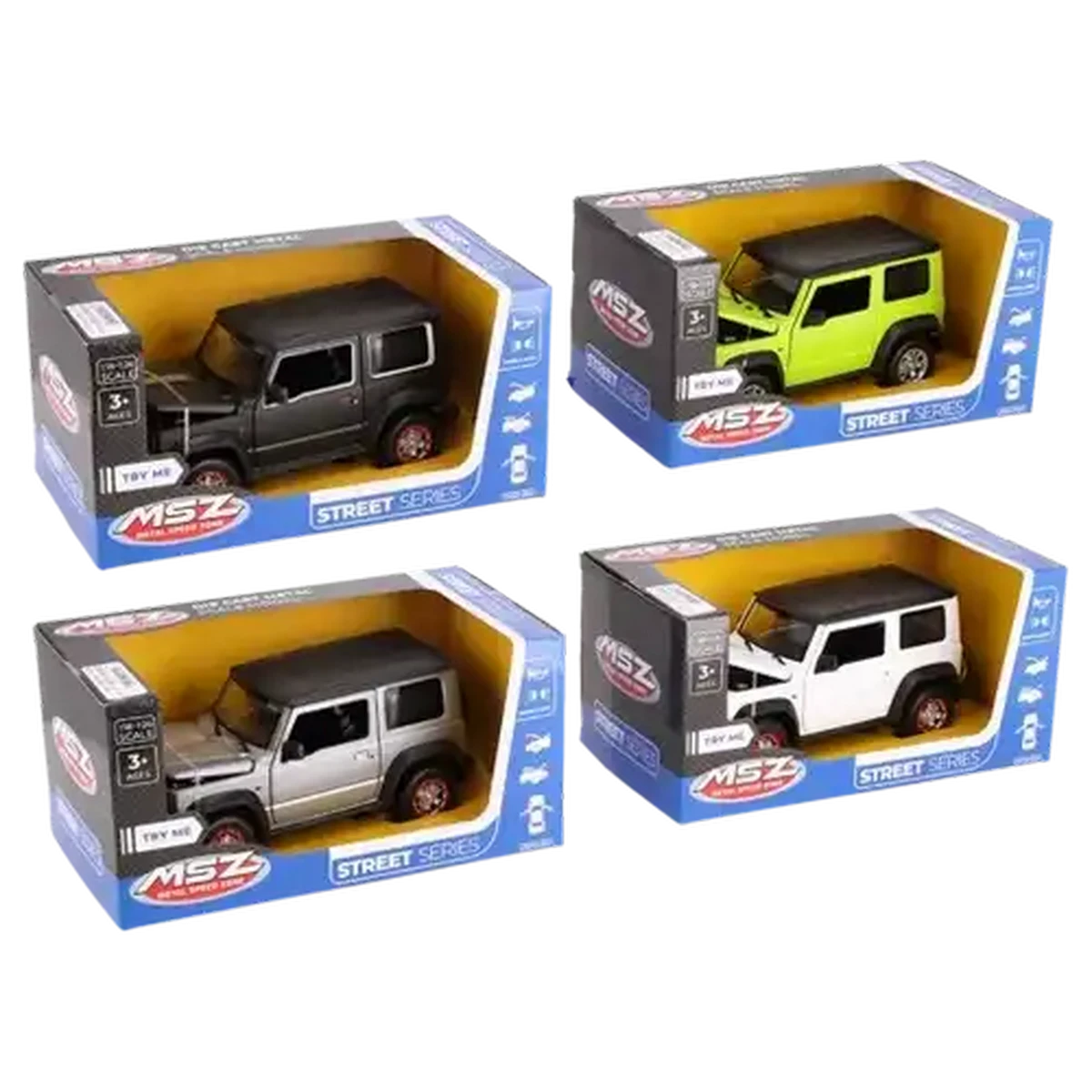 Checkers Sixty60 | MSZ Suzuki Jimny Die-Cast Car Scale 1:18