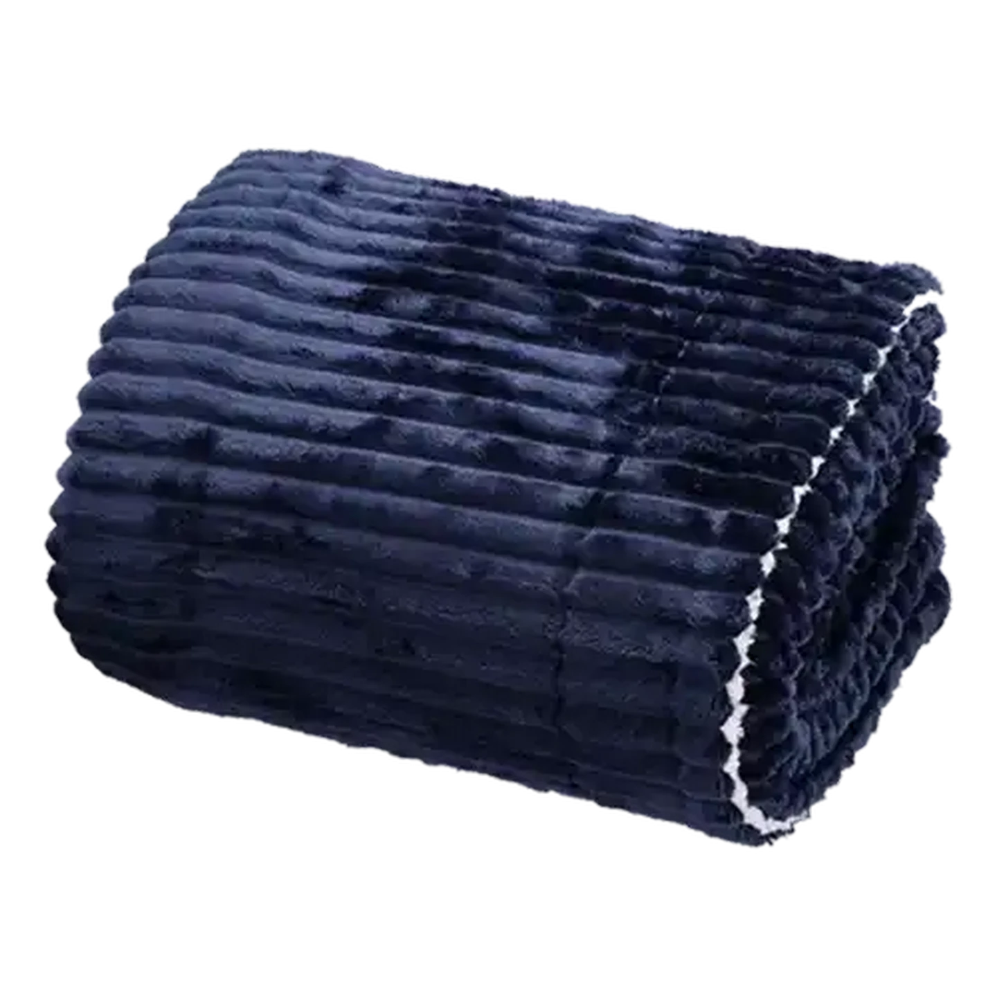 Image of Essentials Sherpa Plush Blanket 200 x 220cm (Colour May Vary)