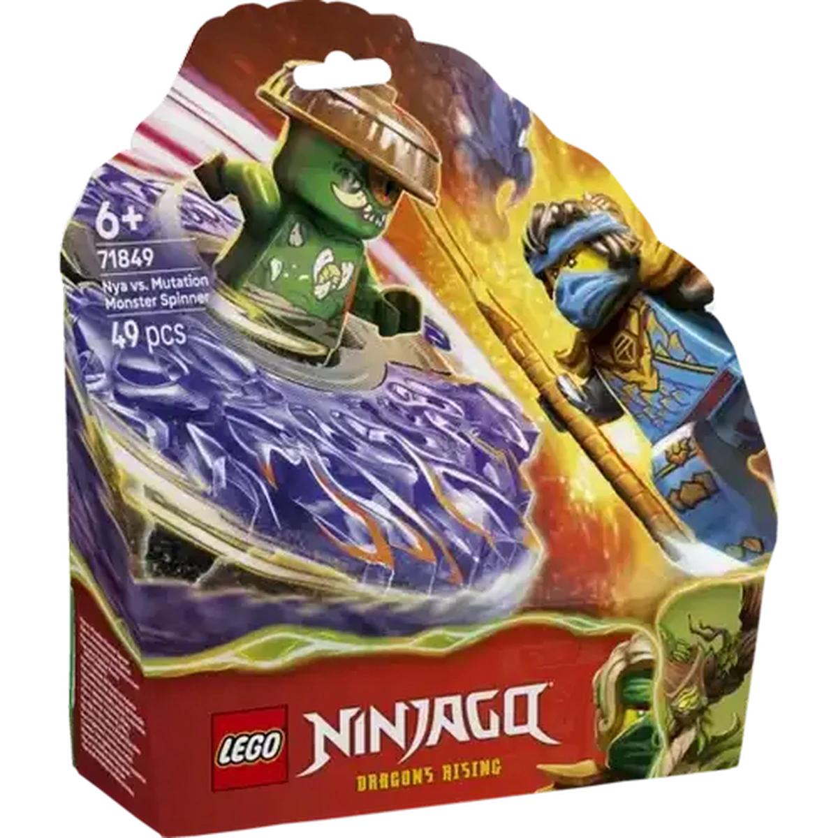 まお Checkers Sixty60 | LEGO® Ninjago Nya vs. Mutation Monster Spinner